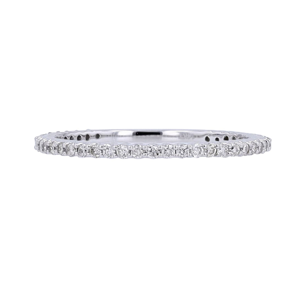 14K Diamond Wedding Band<p><strong>More Colors Available</p></strong>