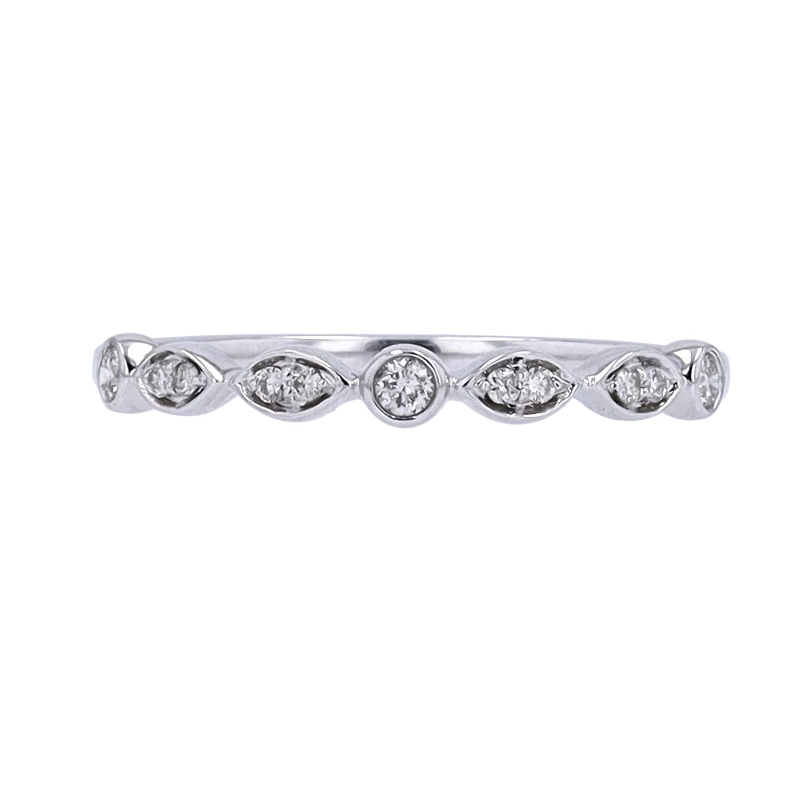 10K Diamond Stackable Band<p><strong>More Colors Available</p></strong>