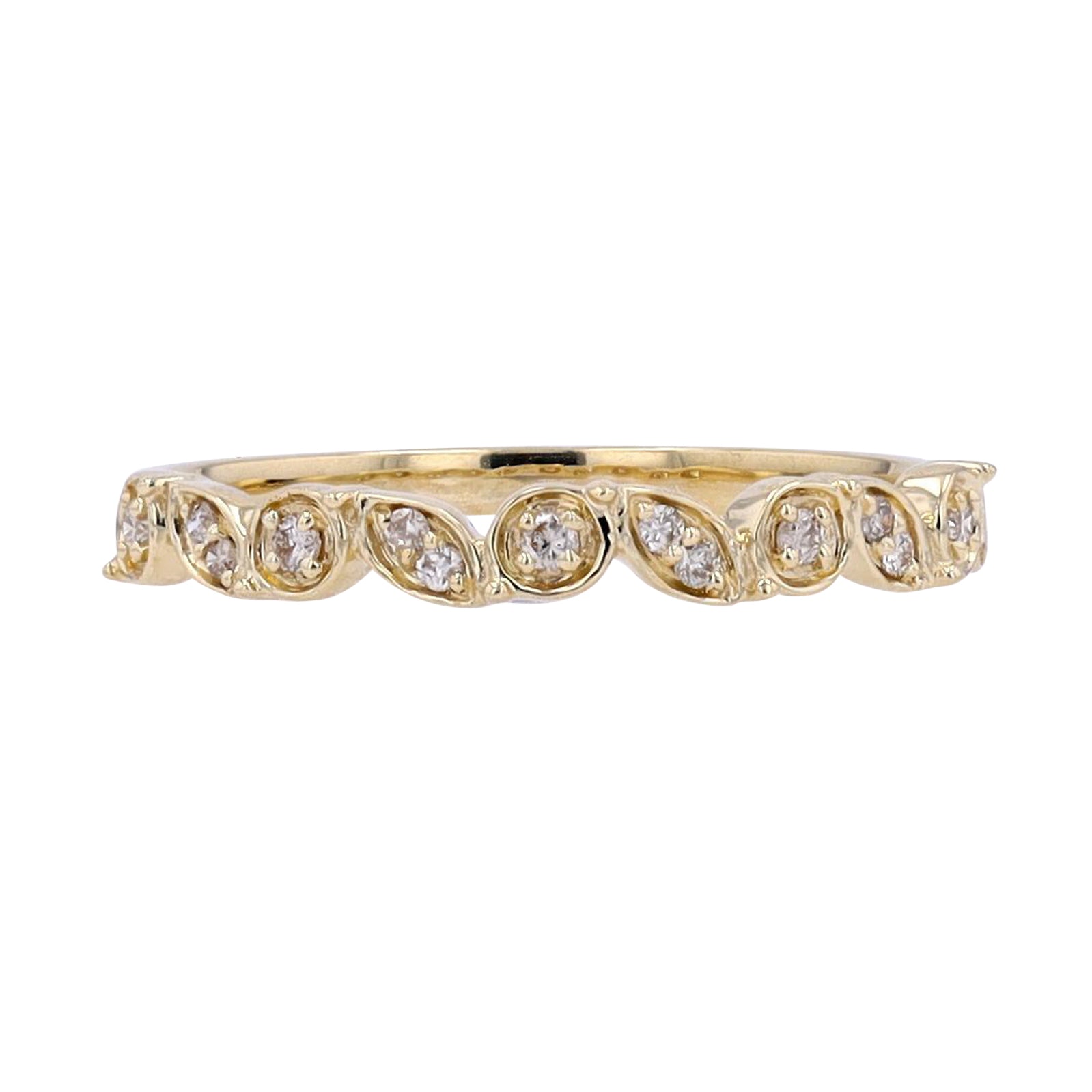 10K Diamond Stackable Band<p><strong>More Colors Available</p></strong>