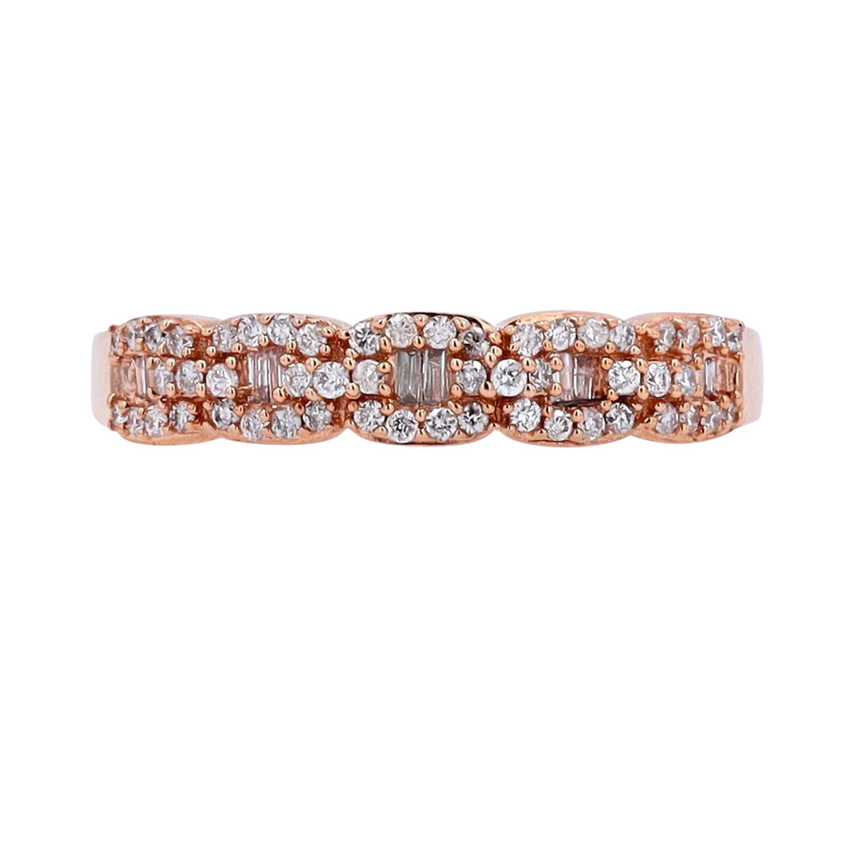 14K WG 1/4 CT Diamond Band<p><strong>More Colors Available</p></strong>