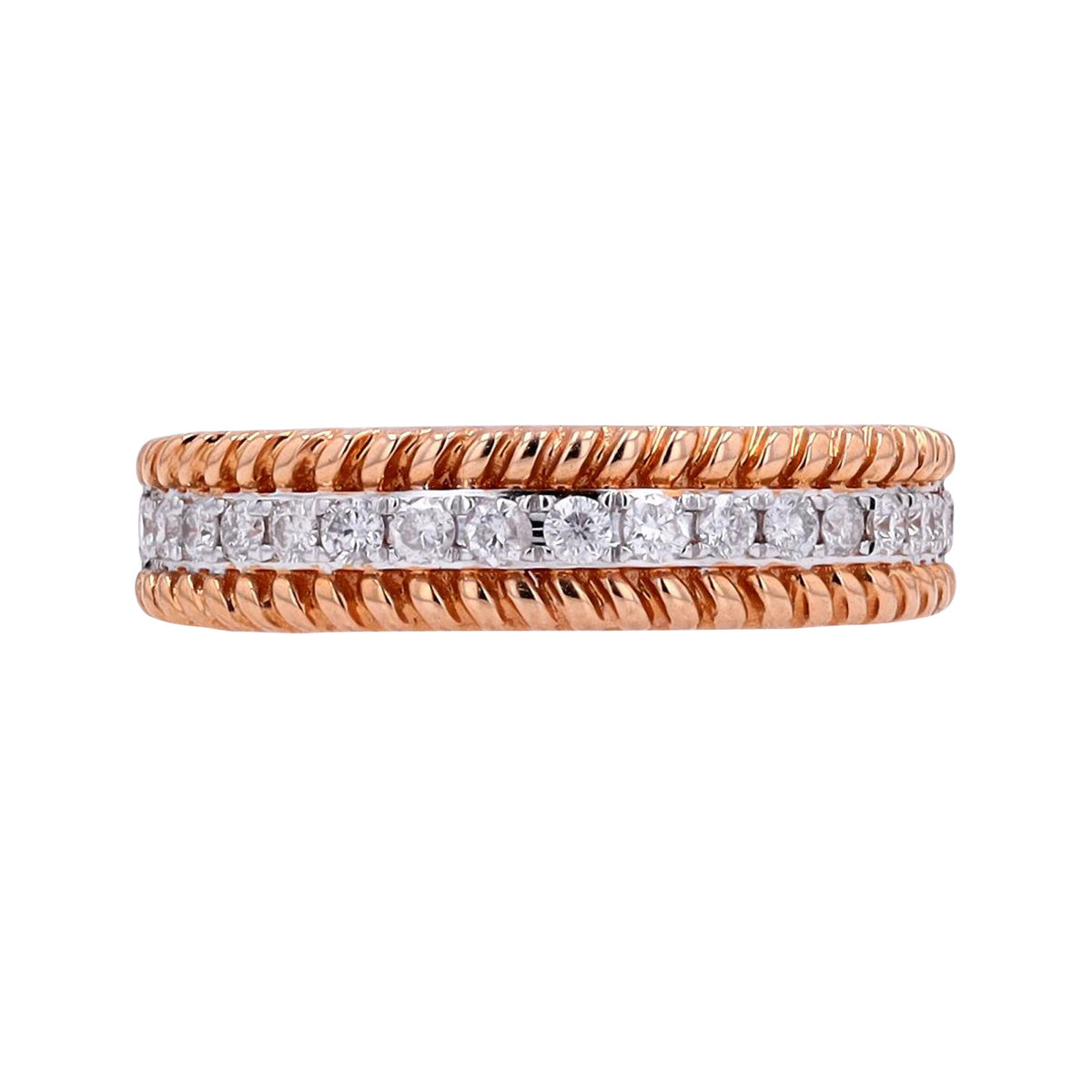 14K RG Simply Vera By Vera Wang .33 CTW Diamond Band