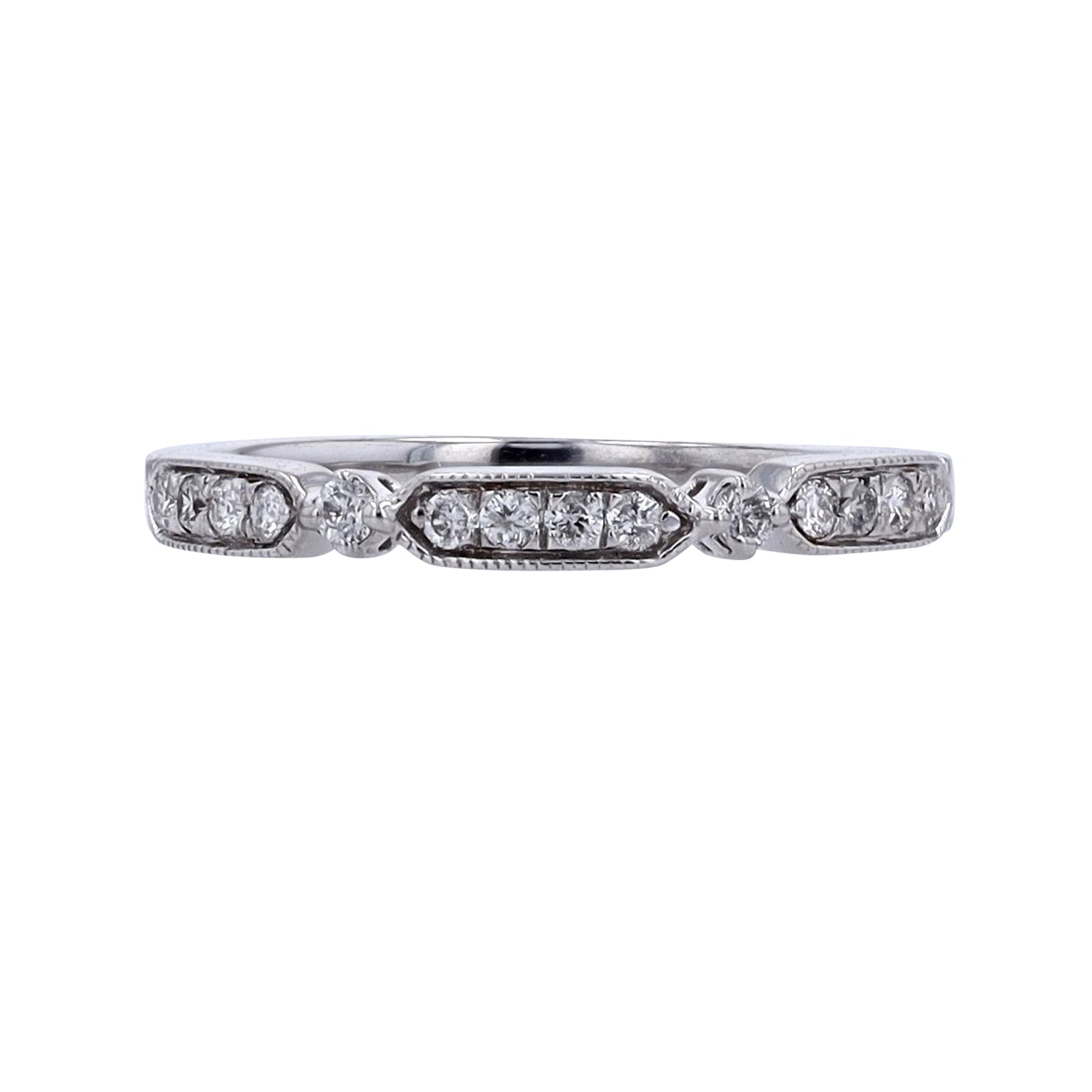 10K 1/5 CT Diamond Band<p><strong>More Colors Available</p></strong>