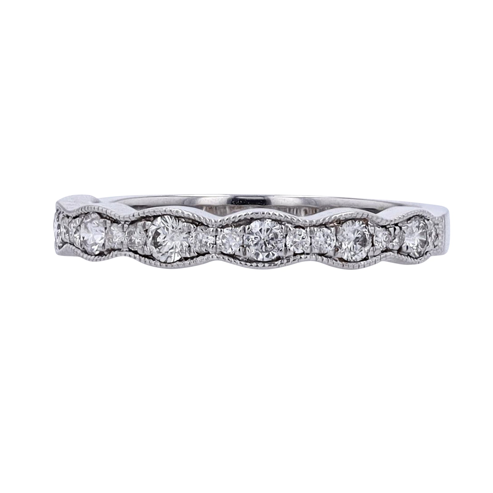 10K 3/8 CTW Wedding Band<p><strong>More Colors Available</p></strong>