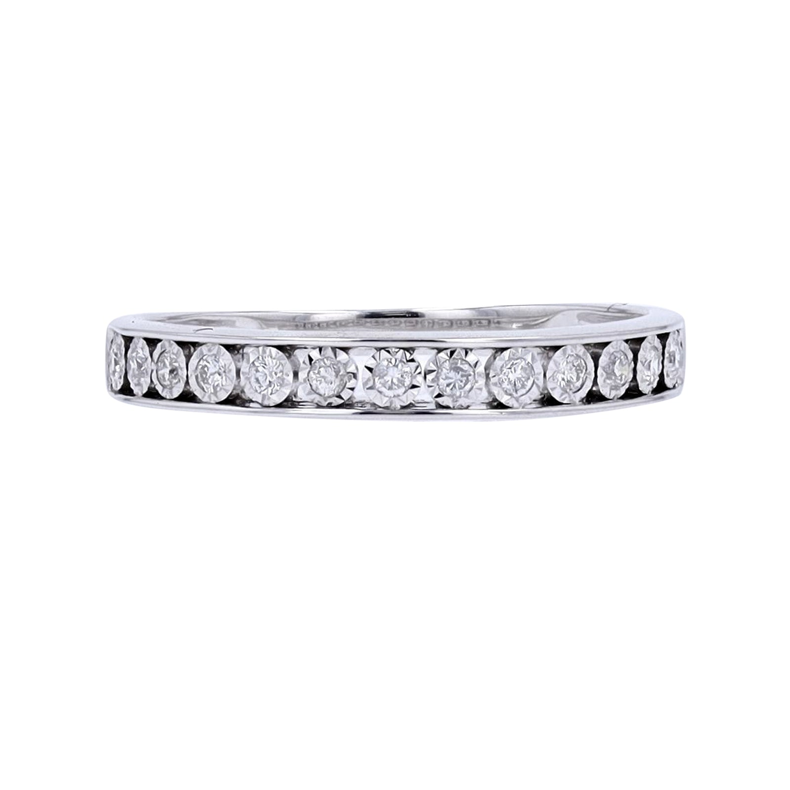 10K Miracle Set Diamond Band<p><strong>More Colors Available</p></strong>