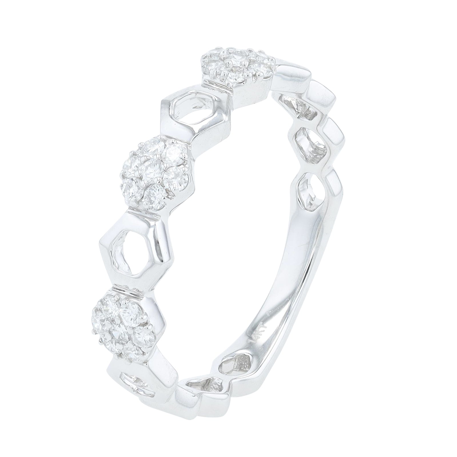 14K .25 CTW Diamond Band<p><strong>More Colors Available</p></strong>