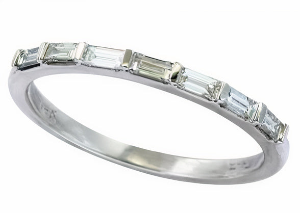 14K EFFY WG 0.23 CT Stackable Diamond BAnd
