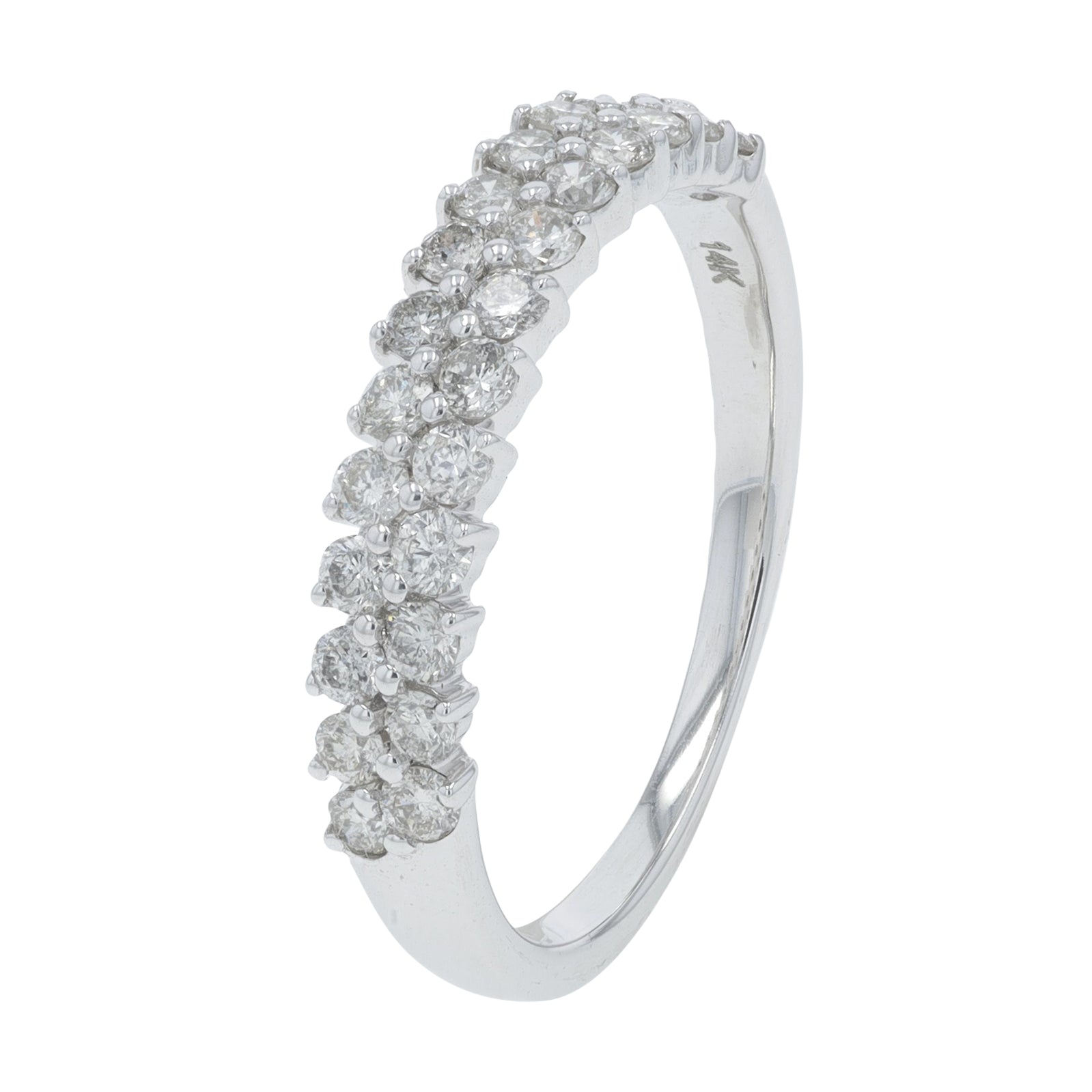 14K EFFY WG 5/8 CTW Diamond Ring
