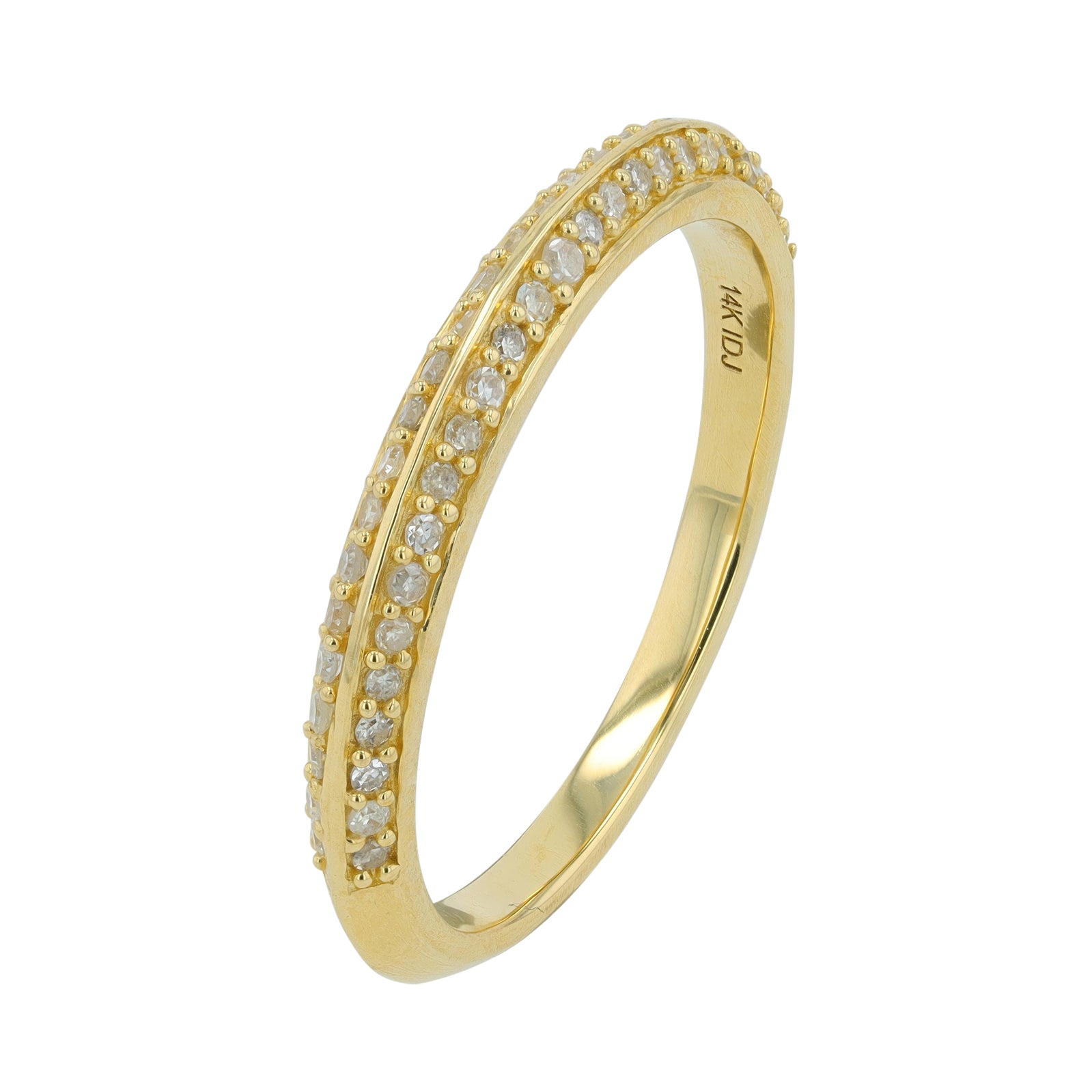 14K .20 CTW Diamond Band<p><strong>More Colors Available</p></strong>