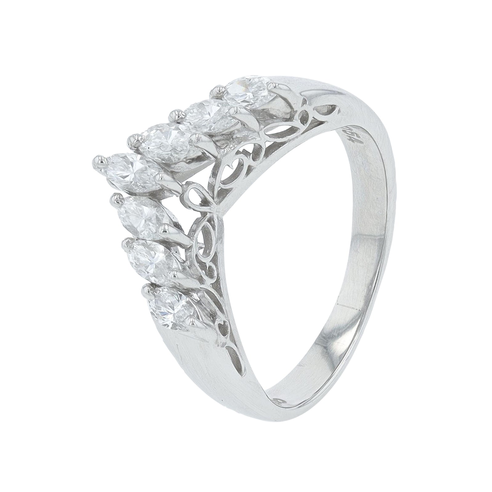 PT900 0.54 CT Diamond Band