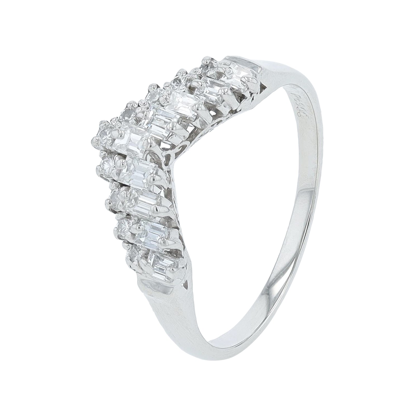 PT900 0.51  CT Diamond Band