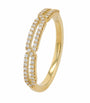 10K YG .20 CT Diamond Band