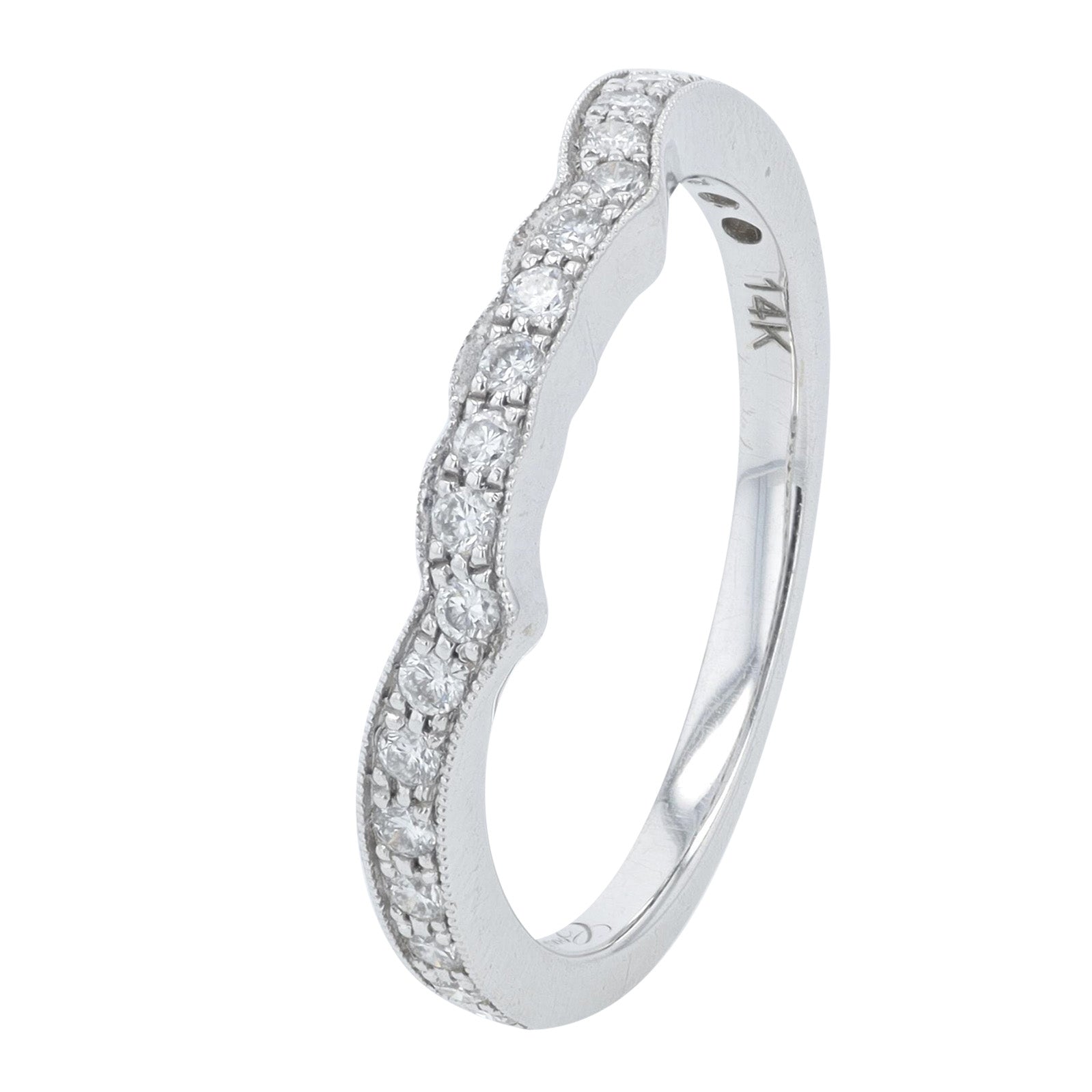 14K WG Coast Diamond .21 CTW Diamond Band