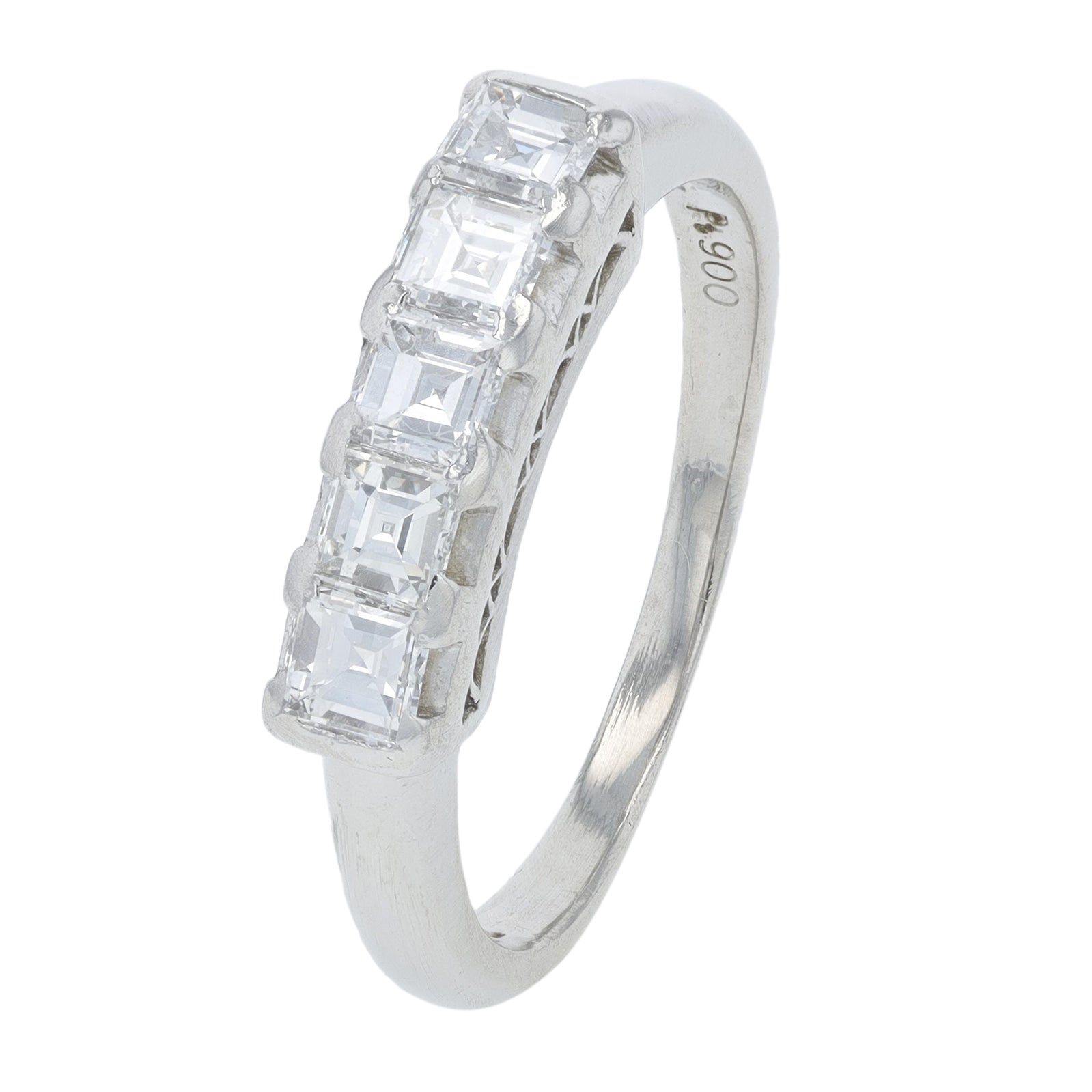 PT900 .72 CT Diamond Band