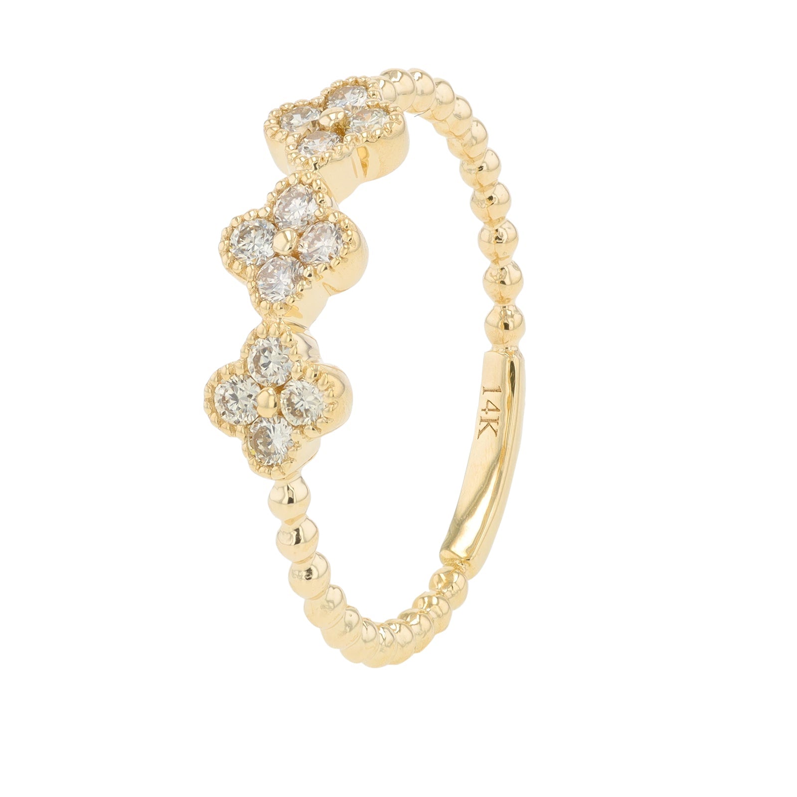 14K 0.25 CT Diamond Band<p><strong>More Colors Available</p></strong>