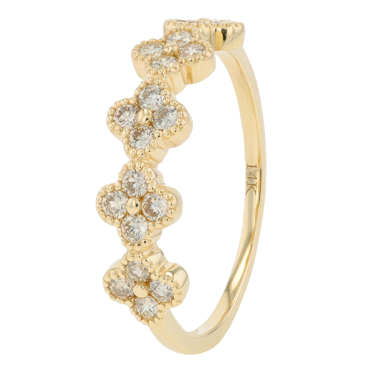 14K 0.42 CT Diamond Band<p><strong>More Colors Available</p></strong>