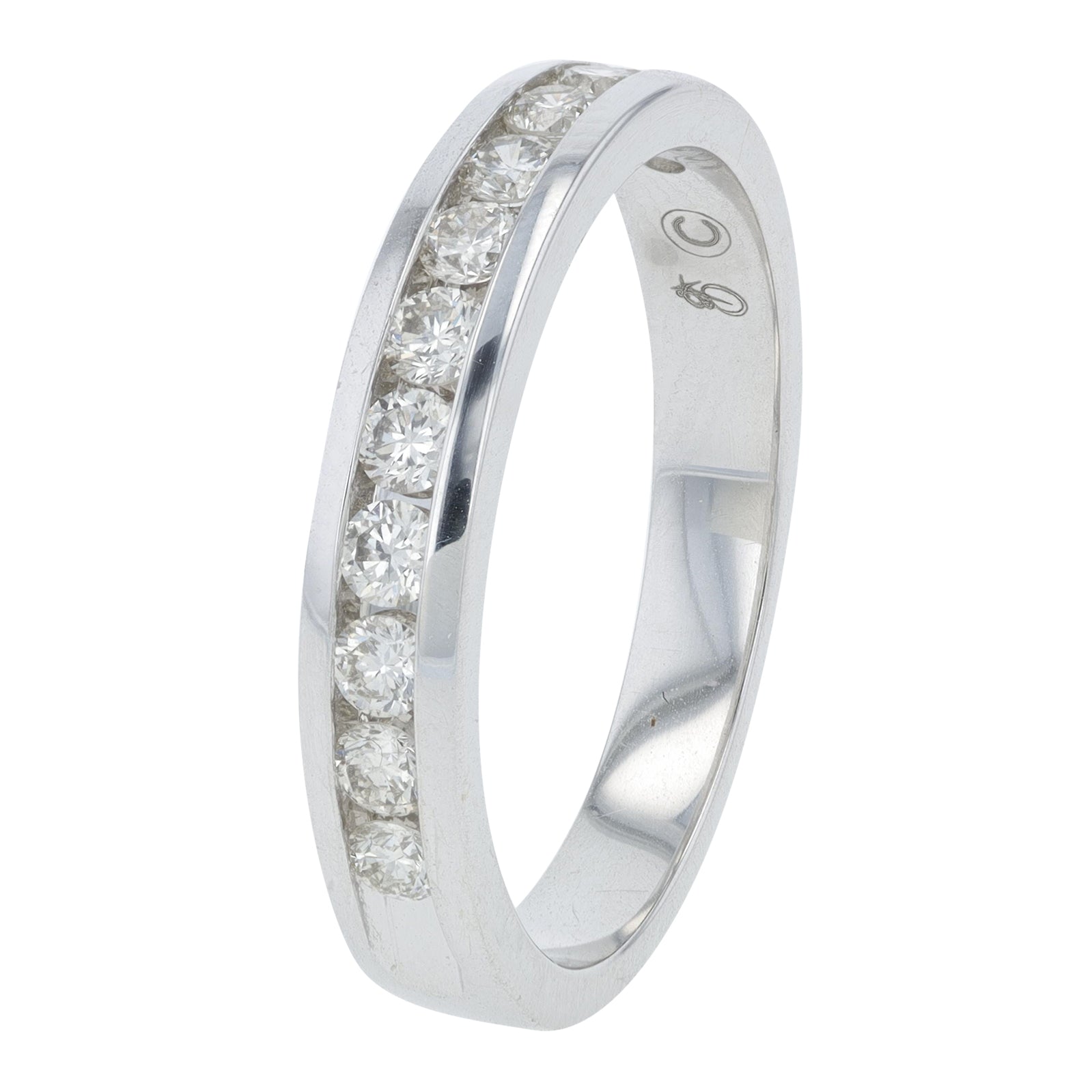 14K .50 CT Diamond Band<p><strong>More Colors Available</p></strong>