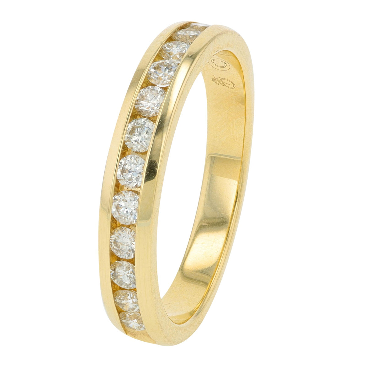 14K .50 CT Diamond Band<p><strong>More Colors Available</p></strong>