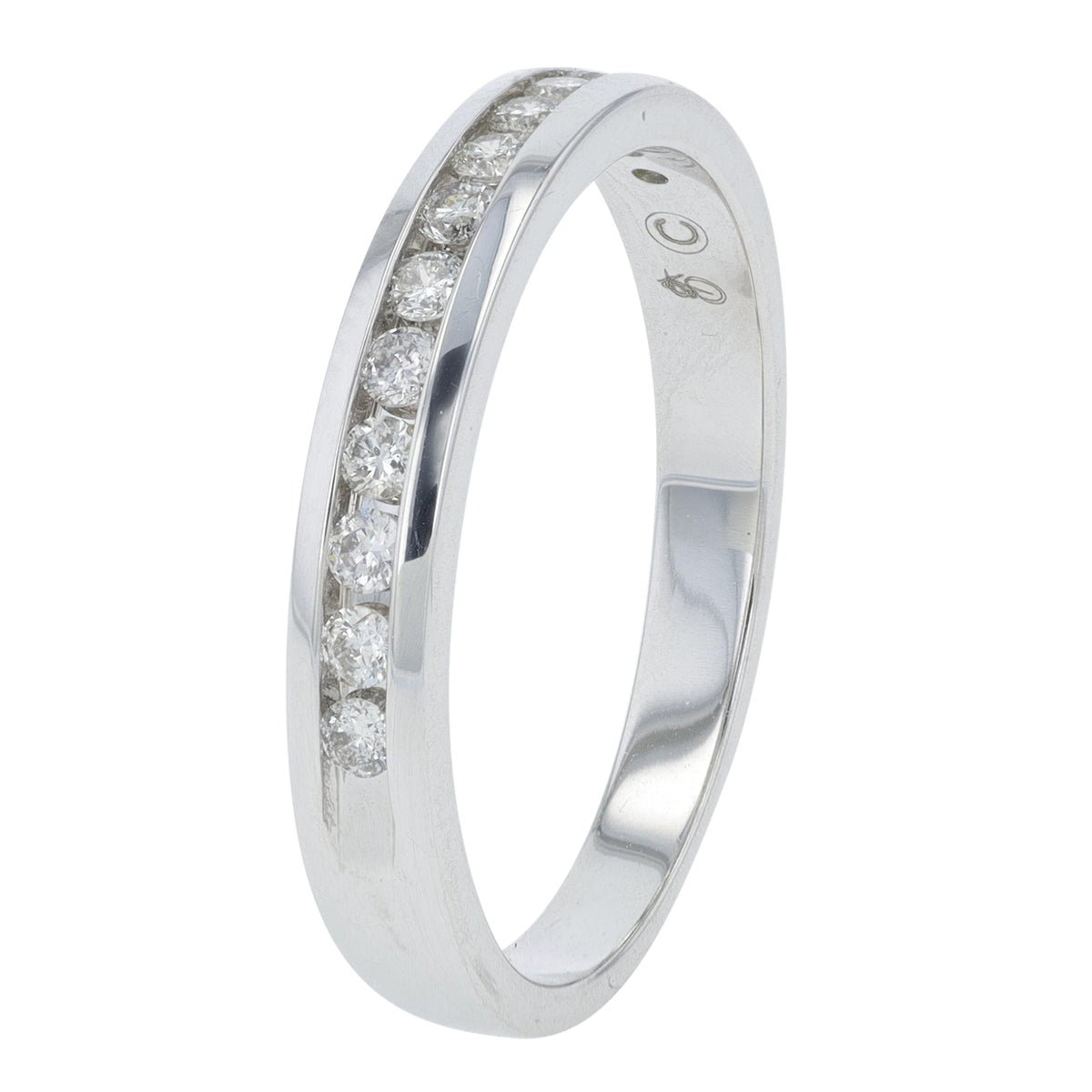 14K .25 CT Diamond Band<p><strong>More Colors Available</p></strong>