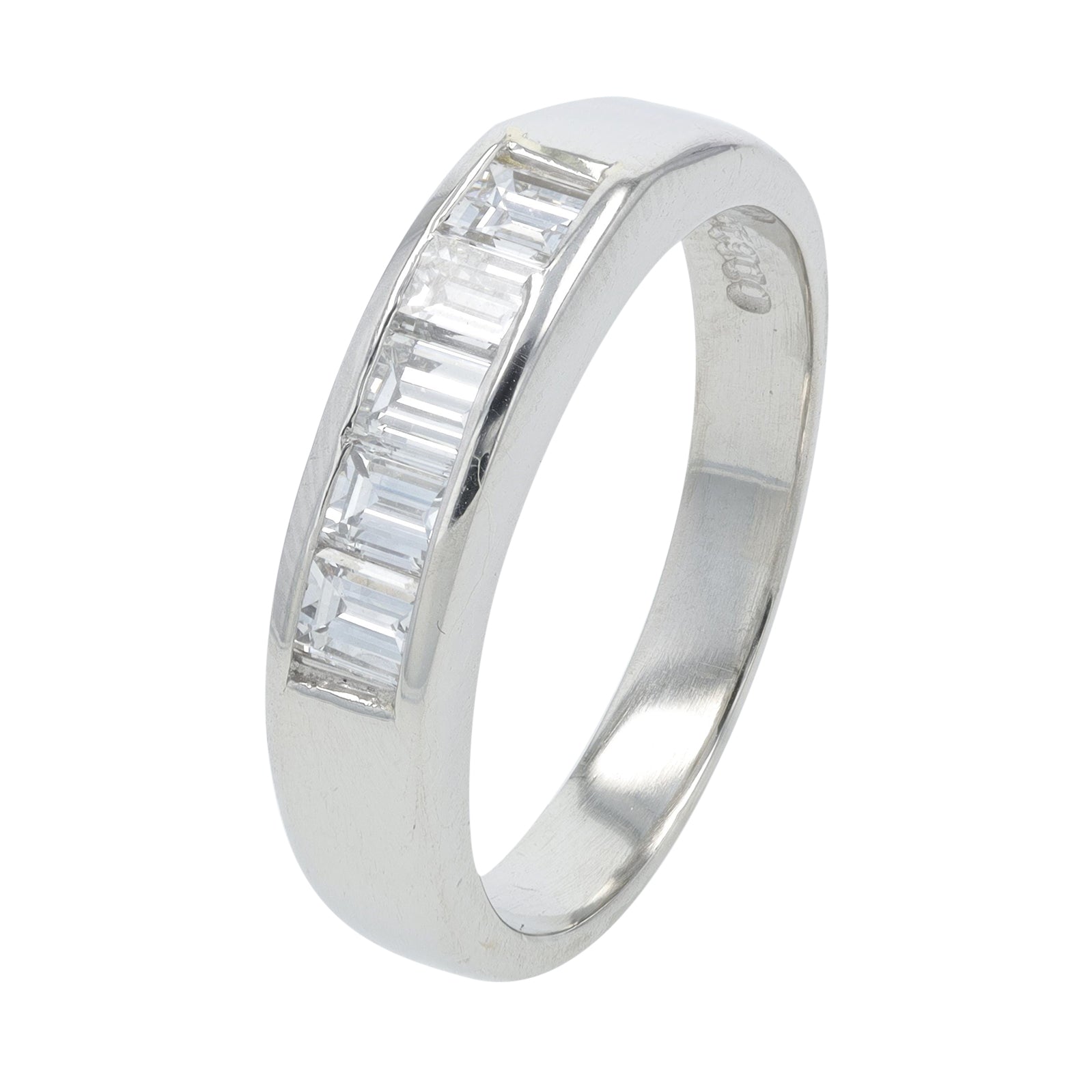 PT900 .72 CT Diamond Band