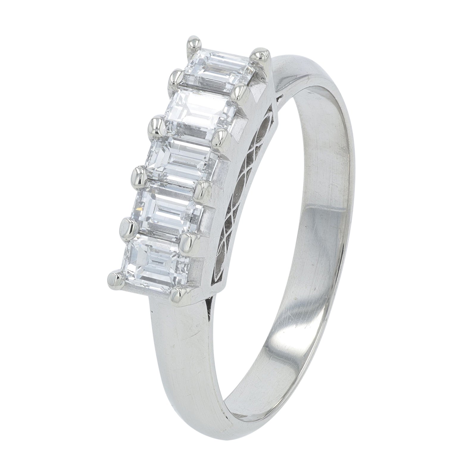 PT900 .73 CT Diamond Band
