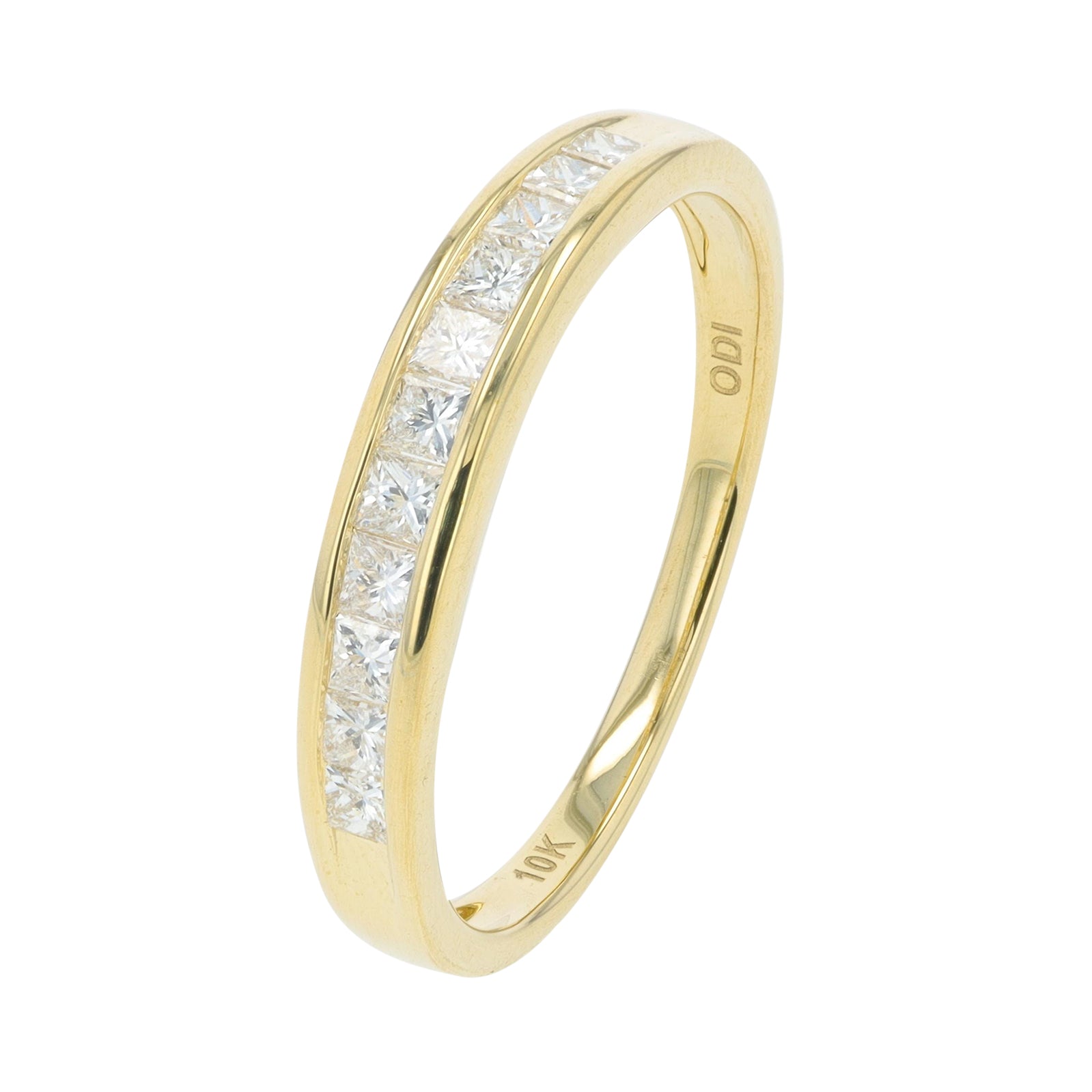 10K .20 CT Diamond Band<p><strong>More Colors Available</p></strong>