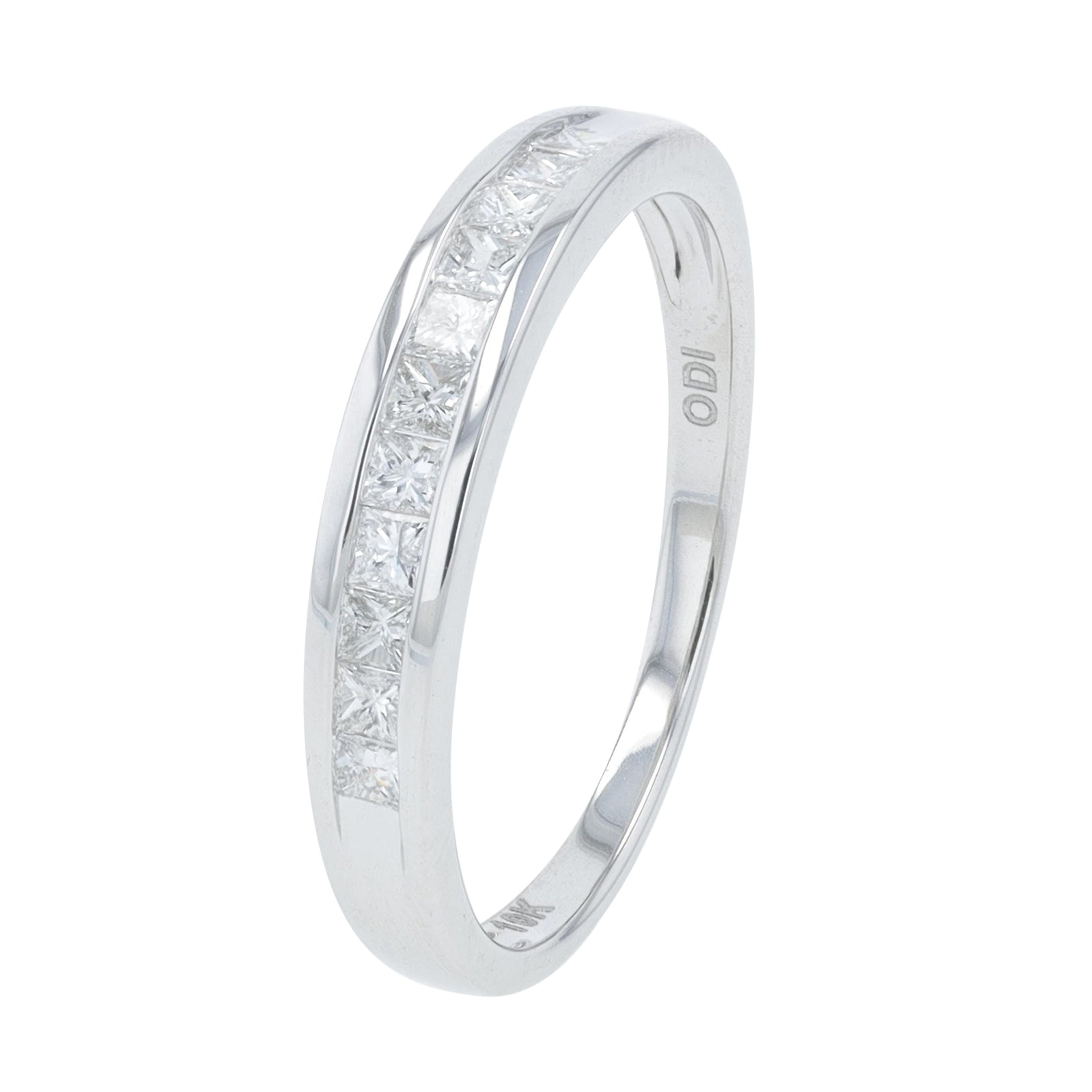 10K WG .38 CTW Diamond Ring
