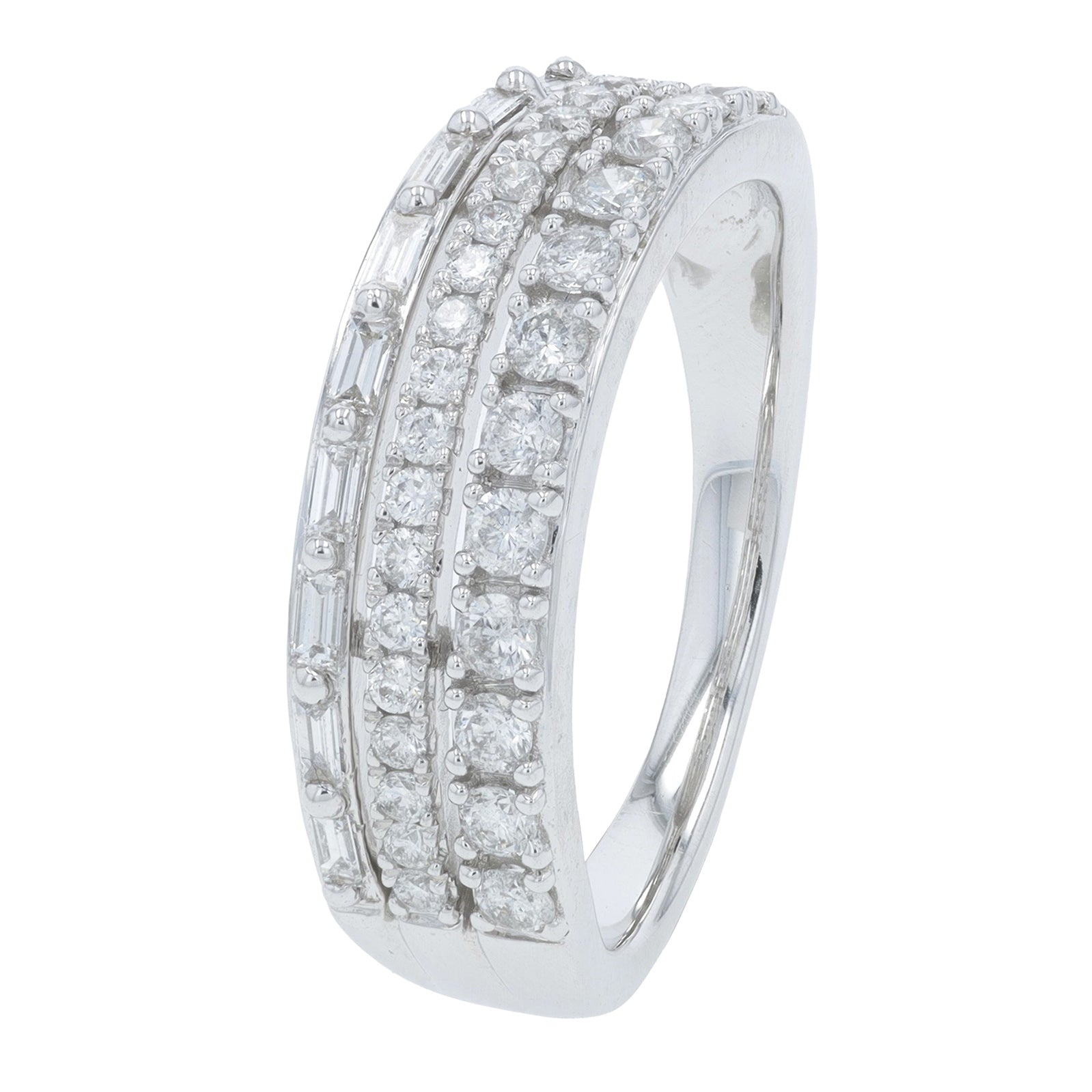 10K WG .62 CTW Diamond Ring