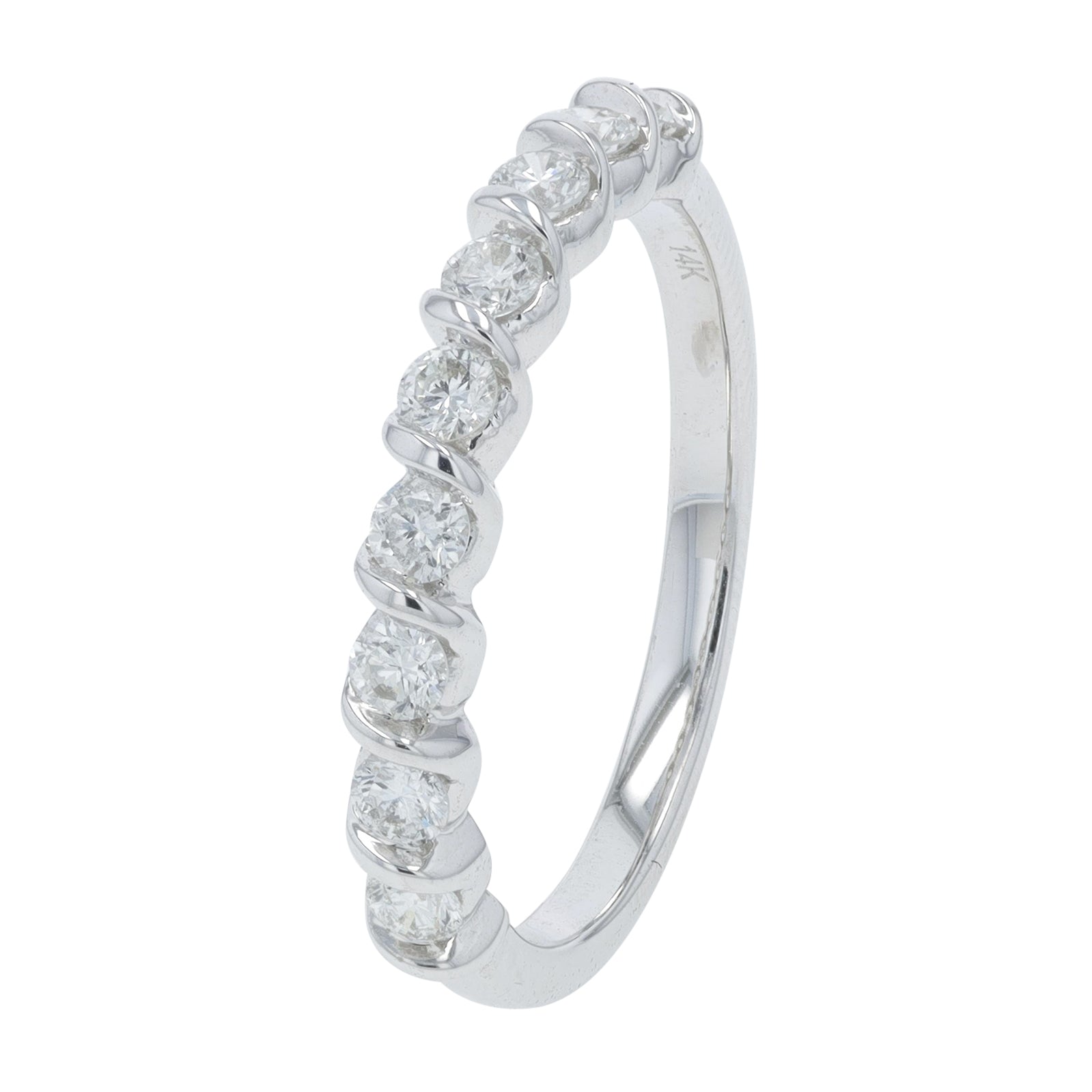 14K EFFY WG .50 CTW Diamond Ring
