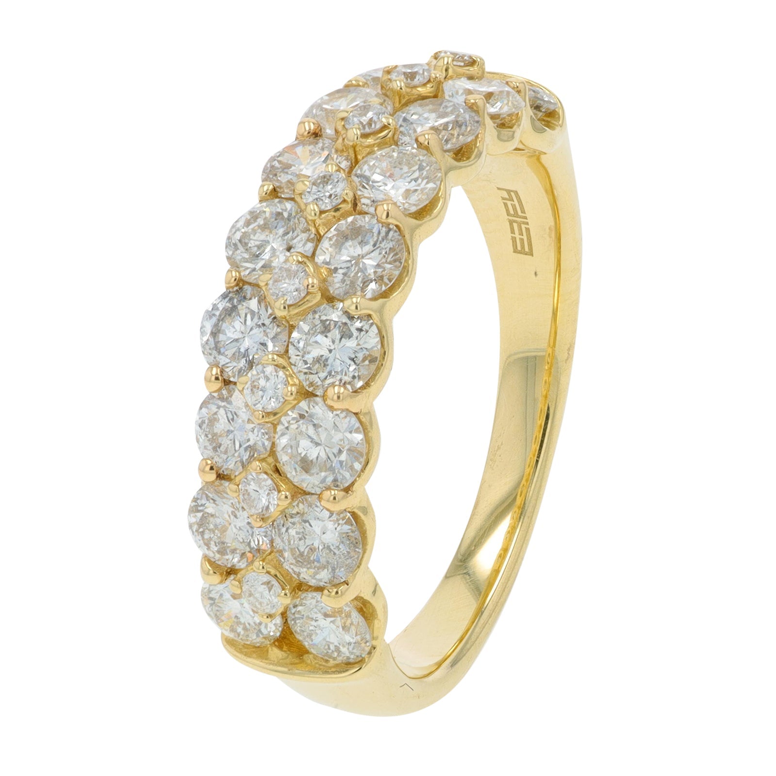 14K EFFY YG 2 CTW Diamond Ring