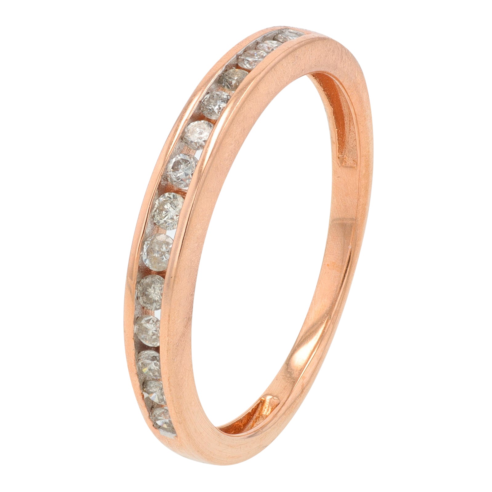 10K RG .25 CTW Diamond Ring