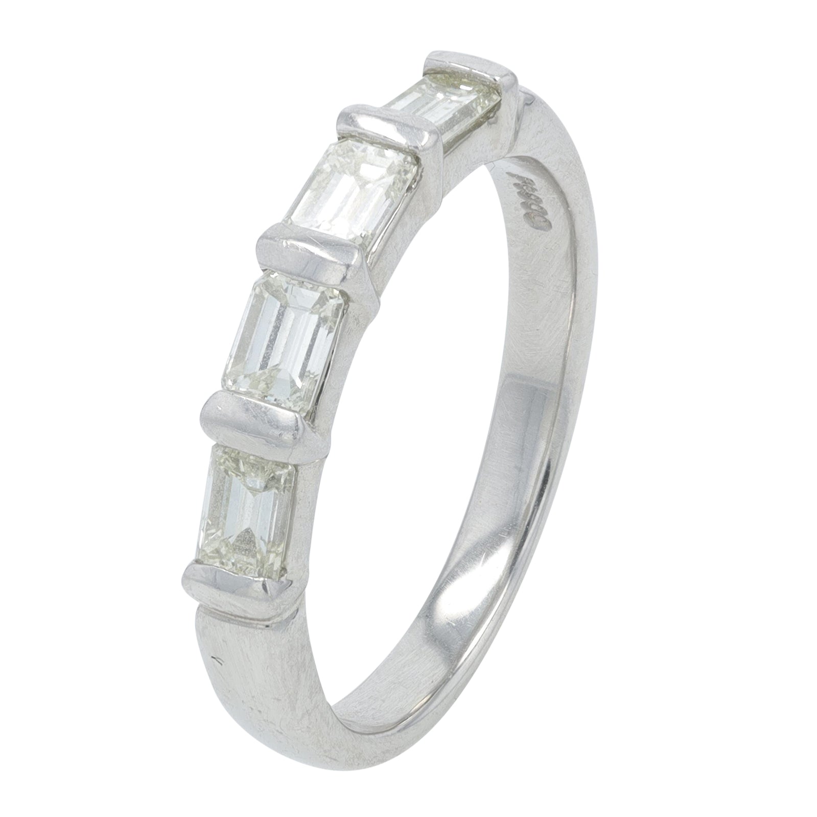 PT900 .80 CT Diamond Band