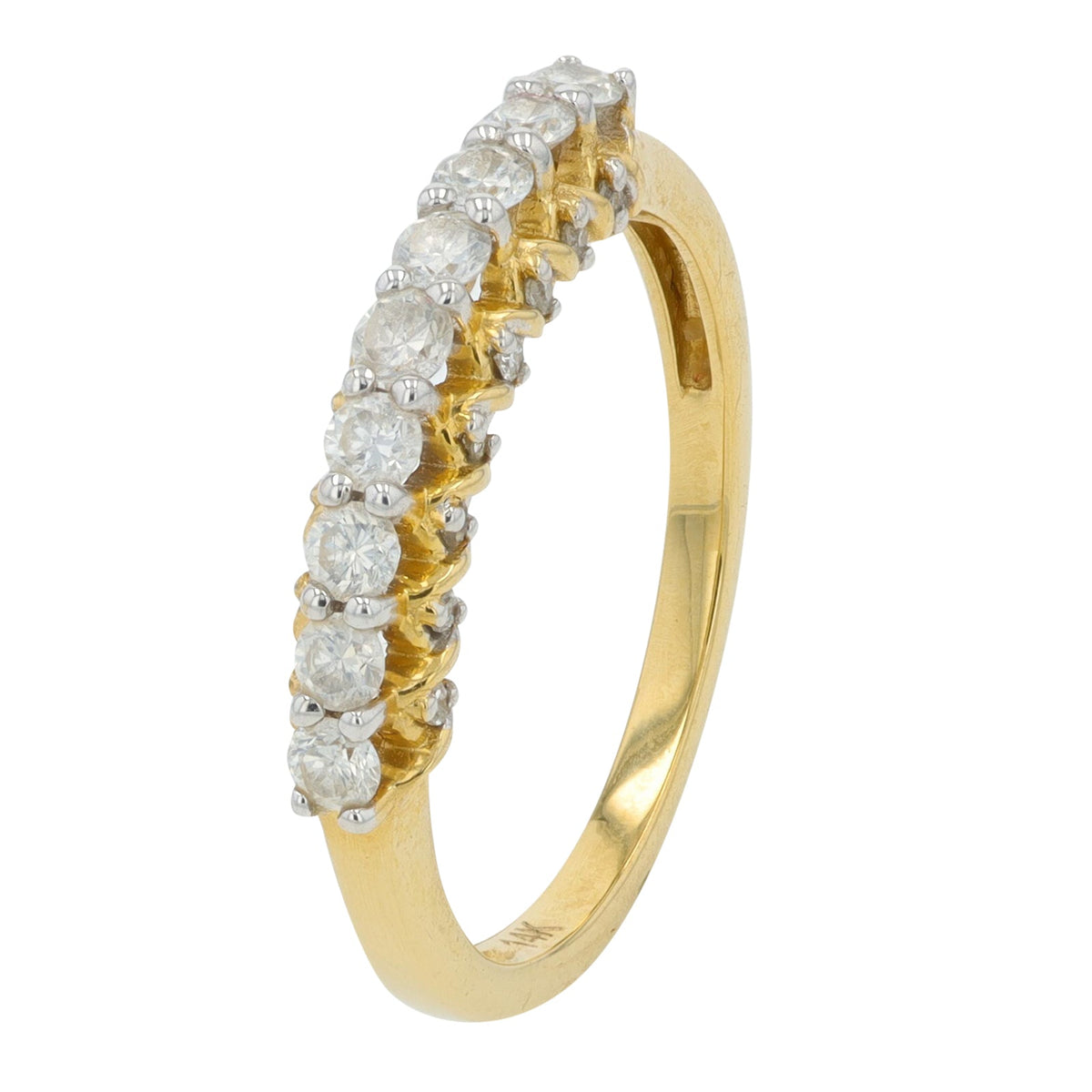 14K .50 CT Diamond Stackable Band<p><strong>More Colors Available</p></strong>