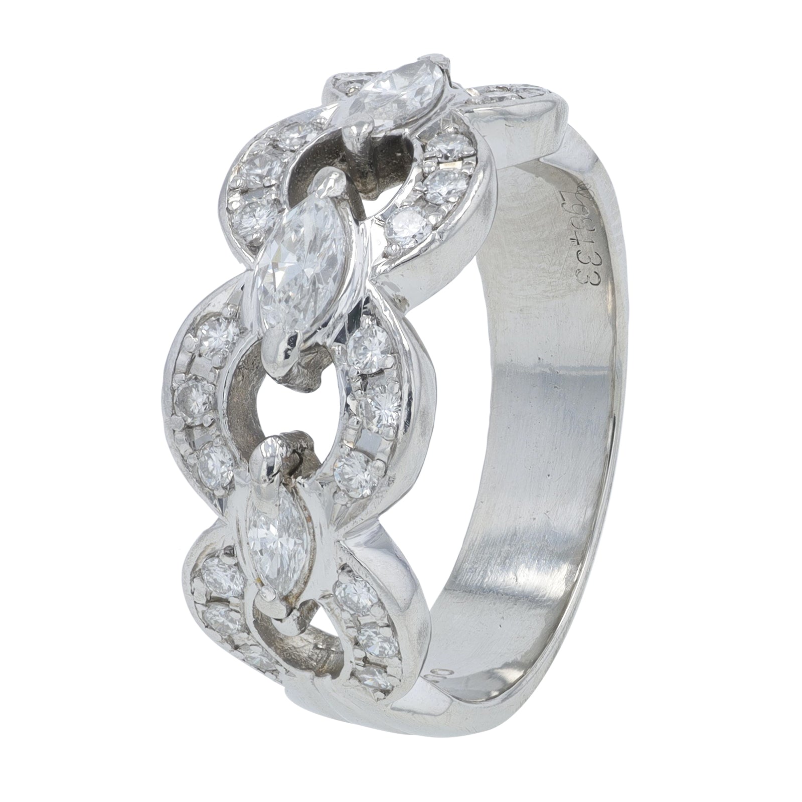 PT900 .78 CT Diamond Band