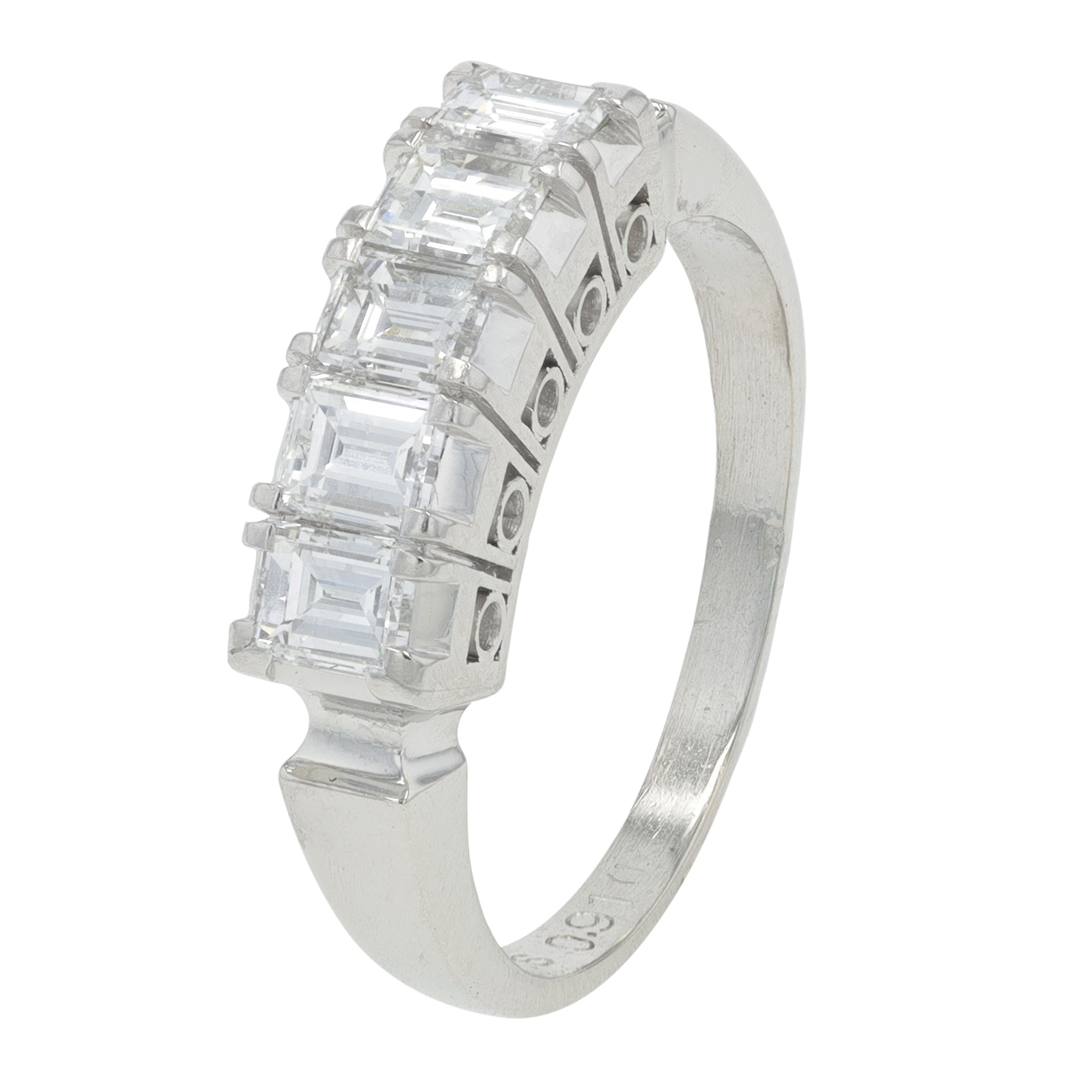 PT900 .91 CT Diamond Band