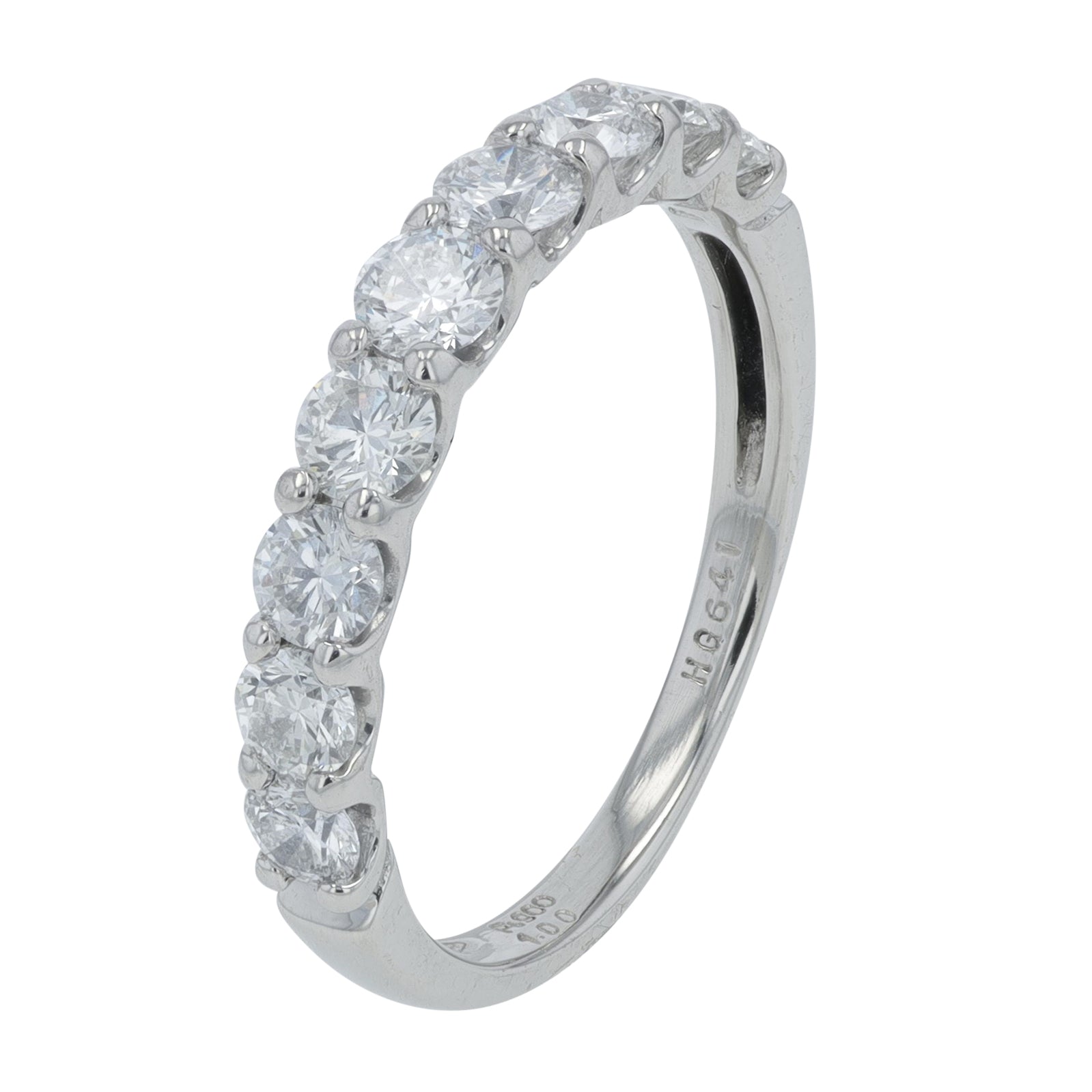 PT900 1 CT Diamond Band