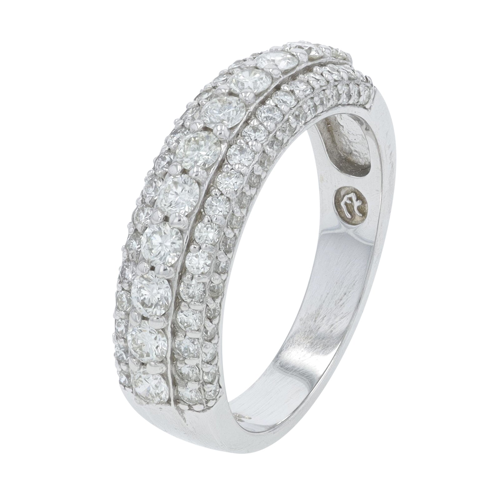 14K EFFY WG 1.10 CTW Diamond Ring