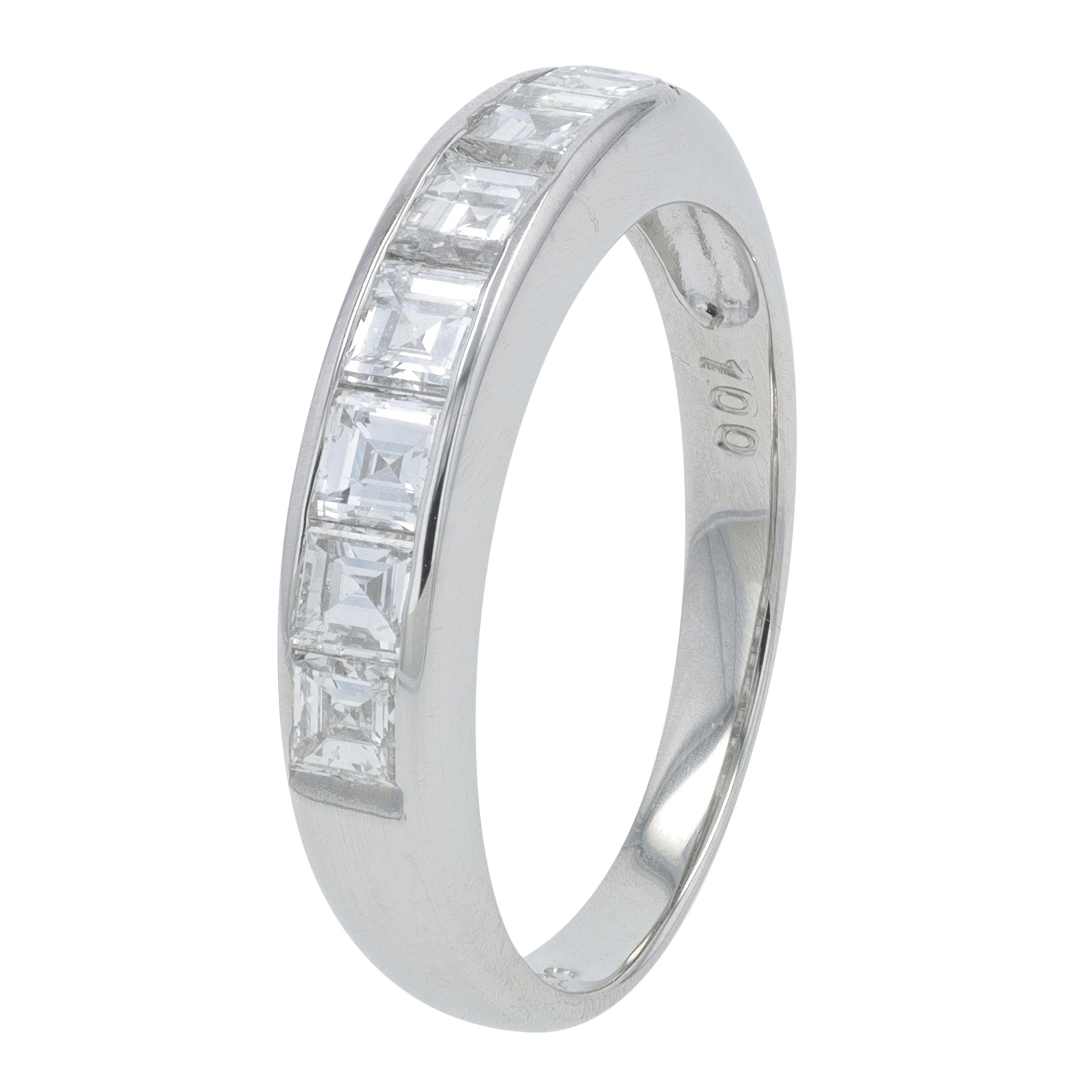 PT900 1 CT Diamond Band