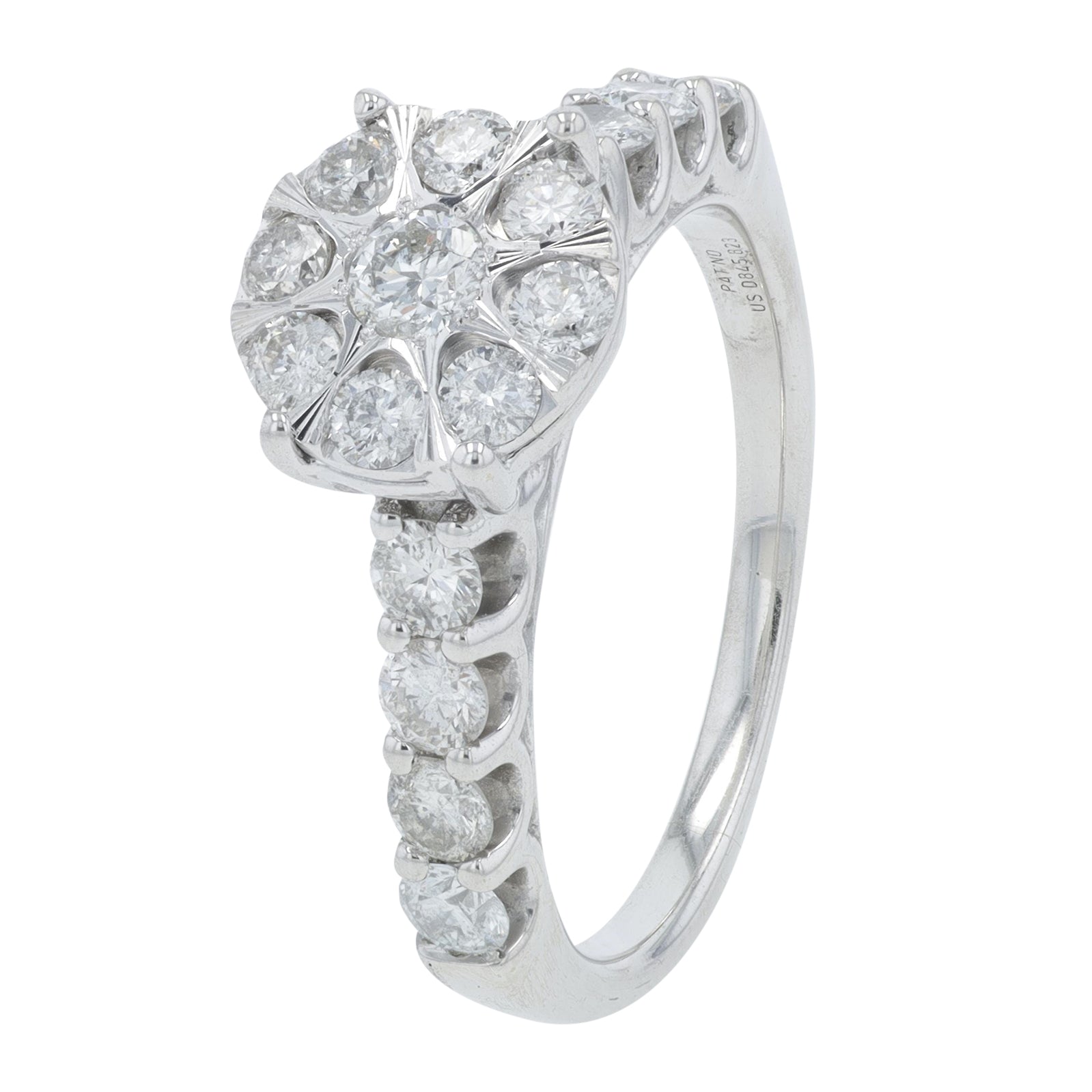 14K WG 2 CTW Diamond Bridal Set