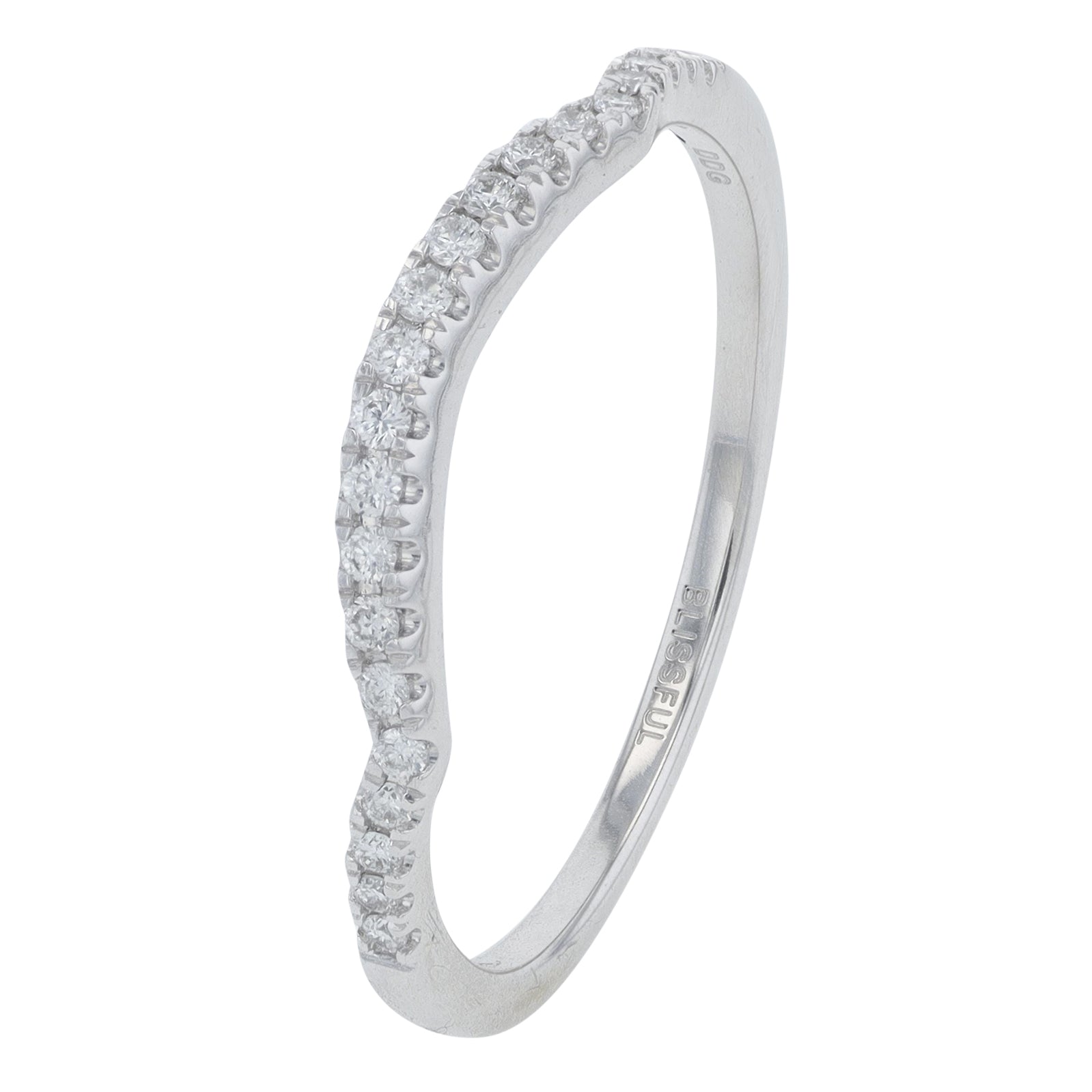 14K WG .63 CT Diamond Bridal Set