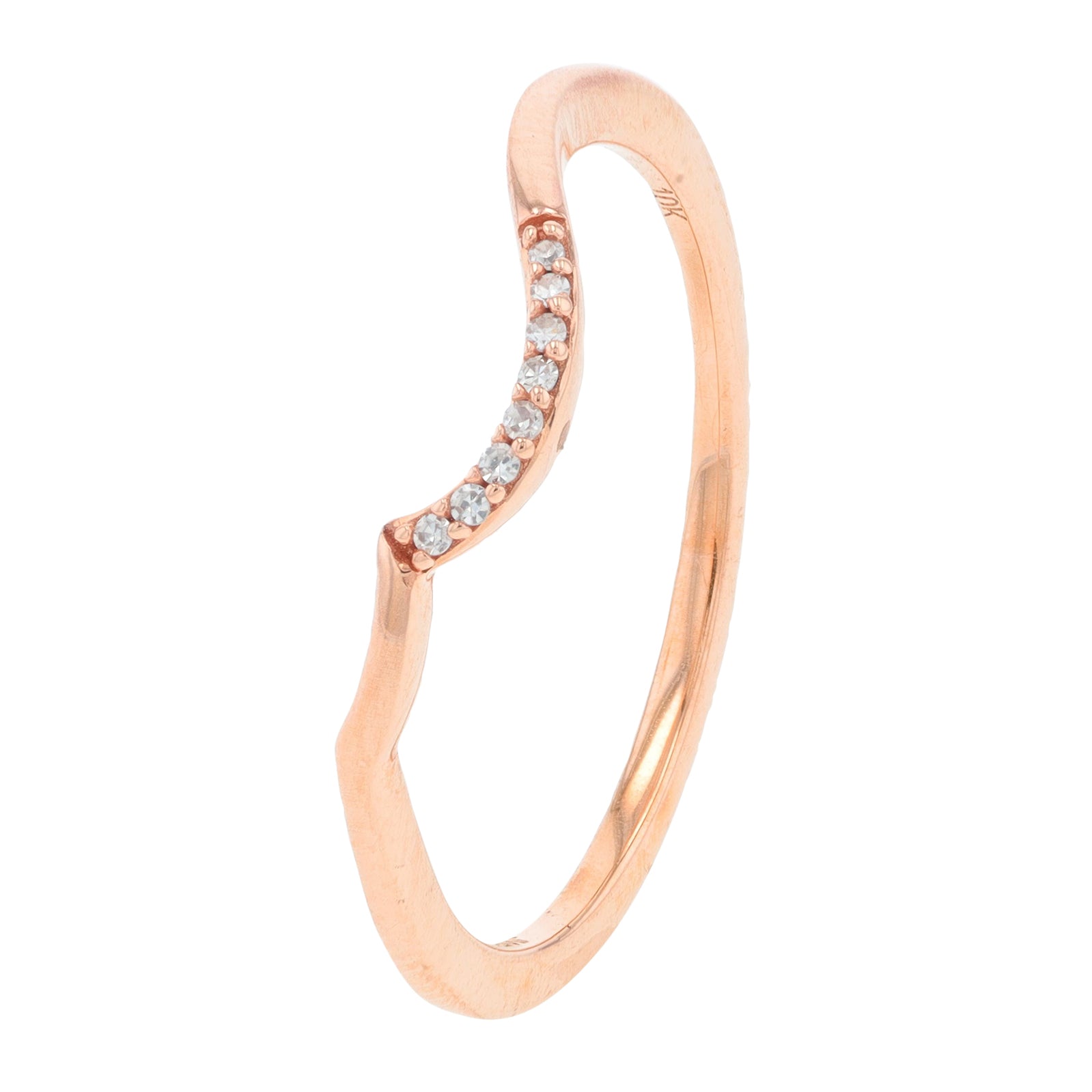 10K RG Morganite Bridal Set