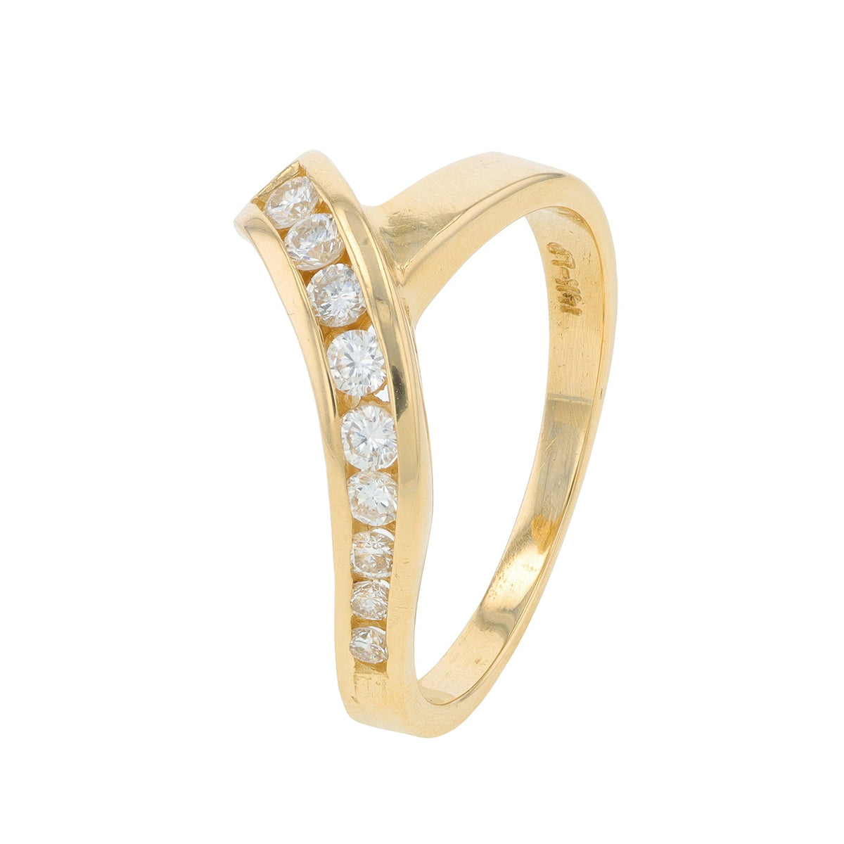 14K YG 1.20 CTW Diamond Bridal Set
