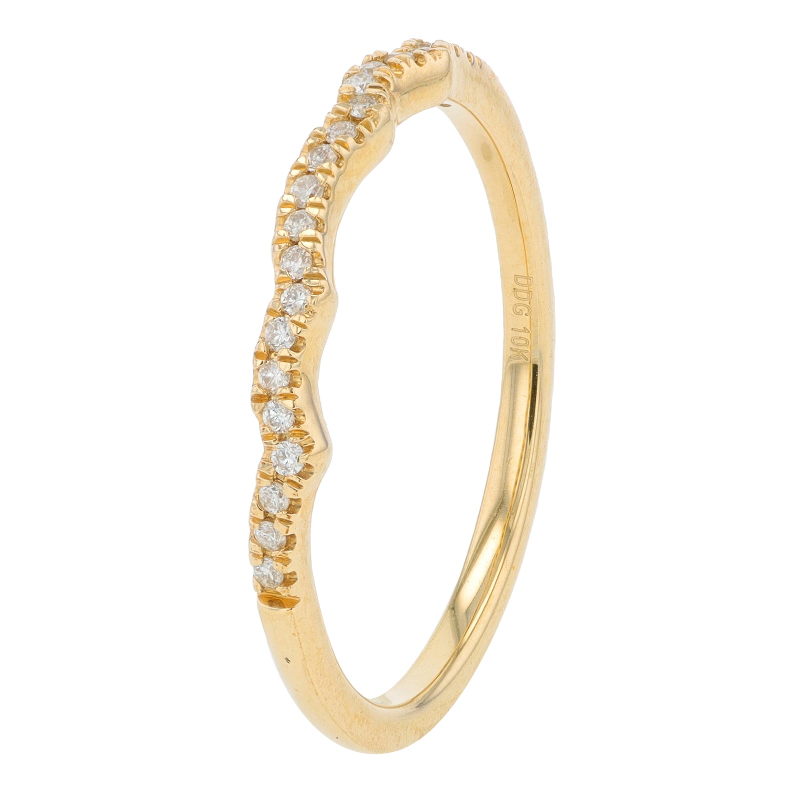 10K YG .50 CTW Diamond Bridal Set