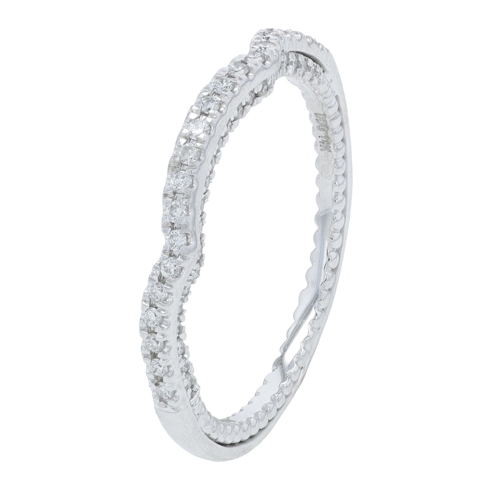 14K WG 1 CTW Diamond Bridal Set