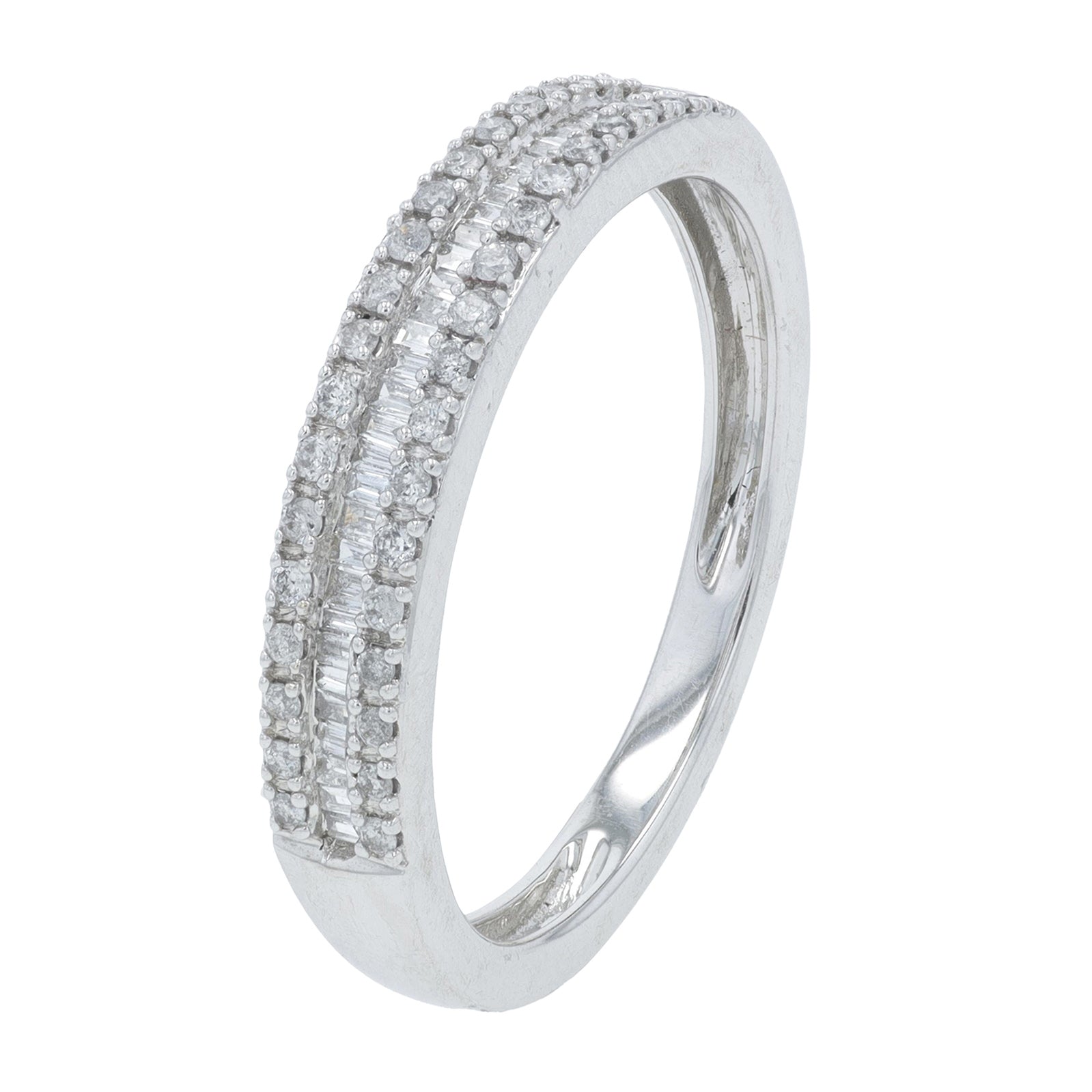 10K WG 1 CT Diamond Bridal Set