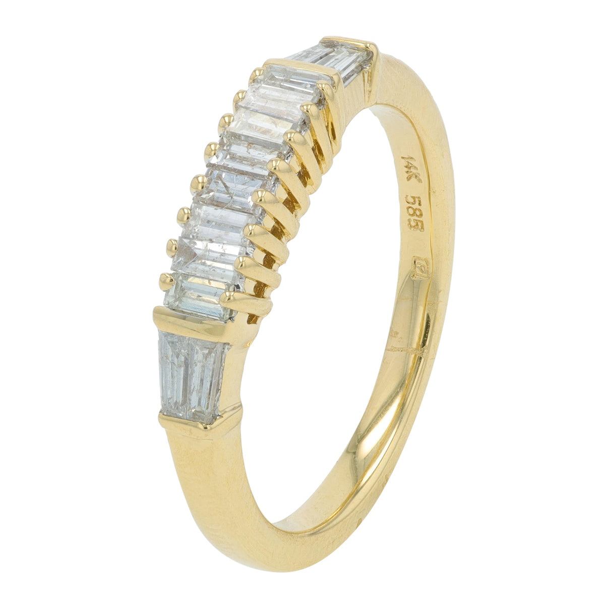 14K YG 2.20 CT Diamond Bridal Set