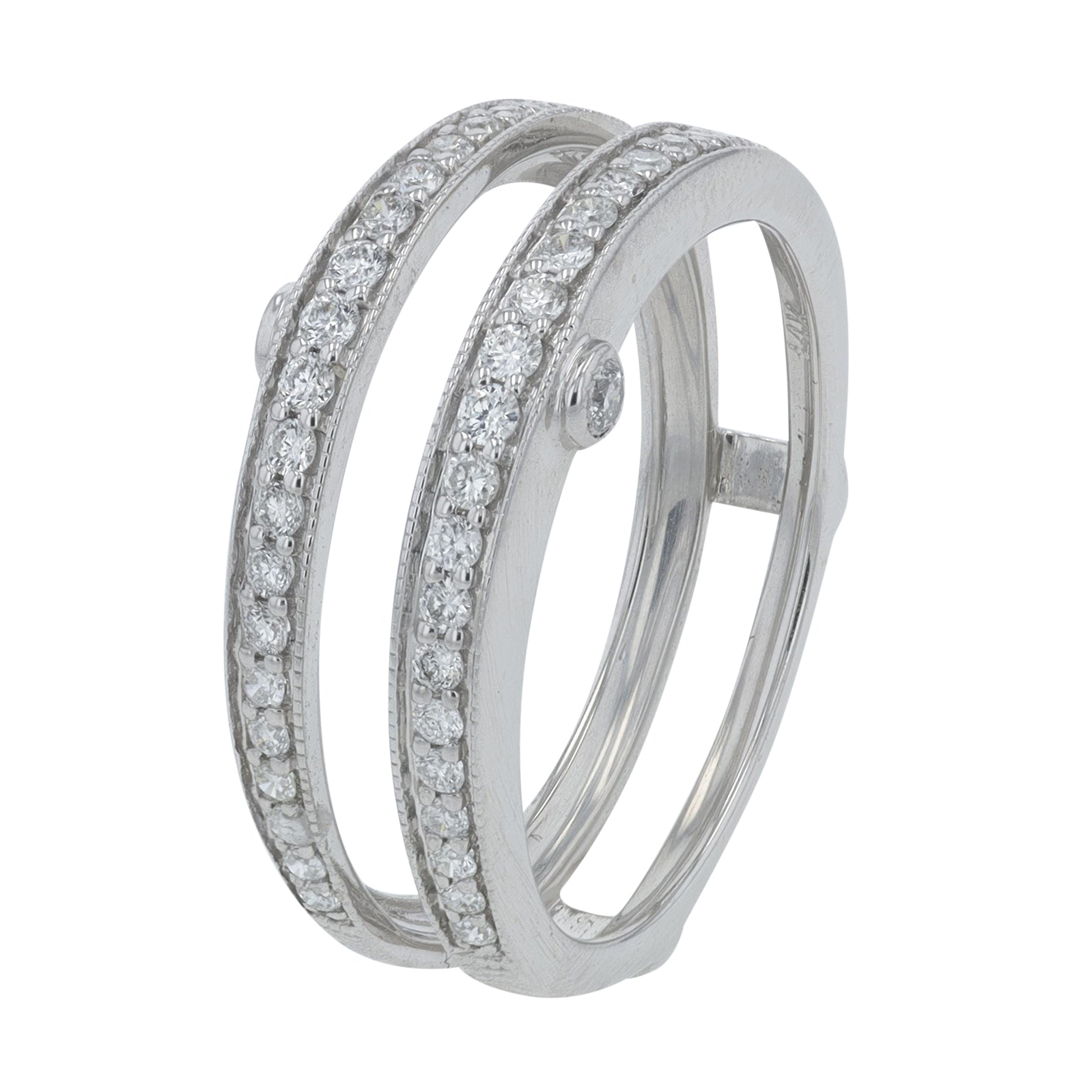 14K WG 2.72 CTW Diamond Bridal Set