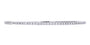14K WG 3 CTW Diamond Eternity Bangle