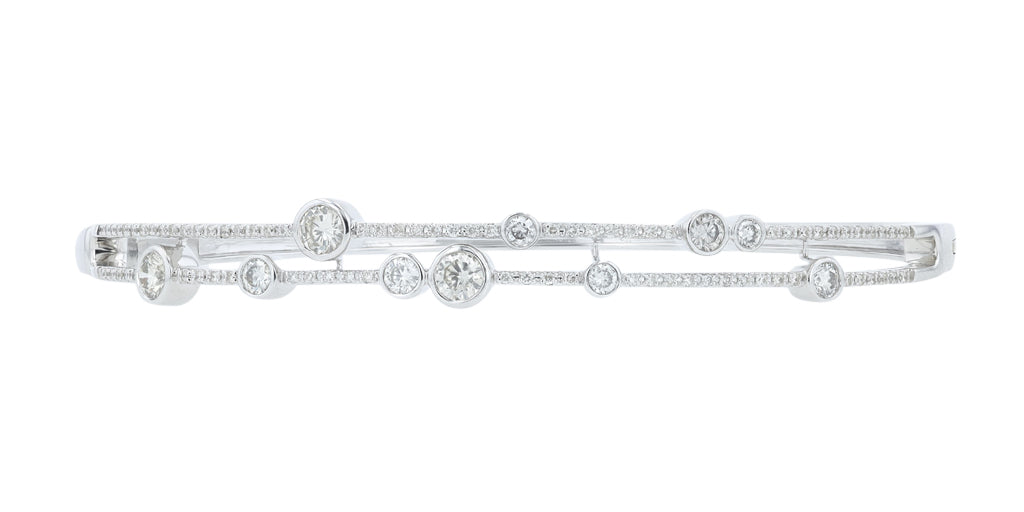 14K 1.10 CT Diamond Bangle<p><strong>More Colors Available</p></strong>