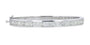 14K WG 5 CT Diamond Bangle