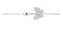14K .15 CT Diamond Butterfly Cuff Bangle<p><strong>More Colors Available</p></strong>